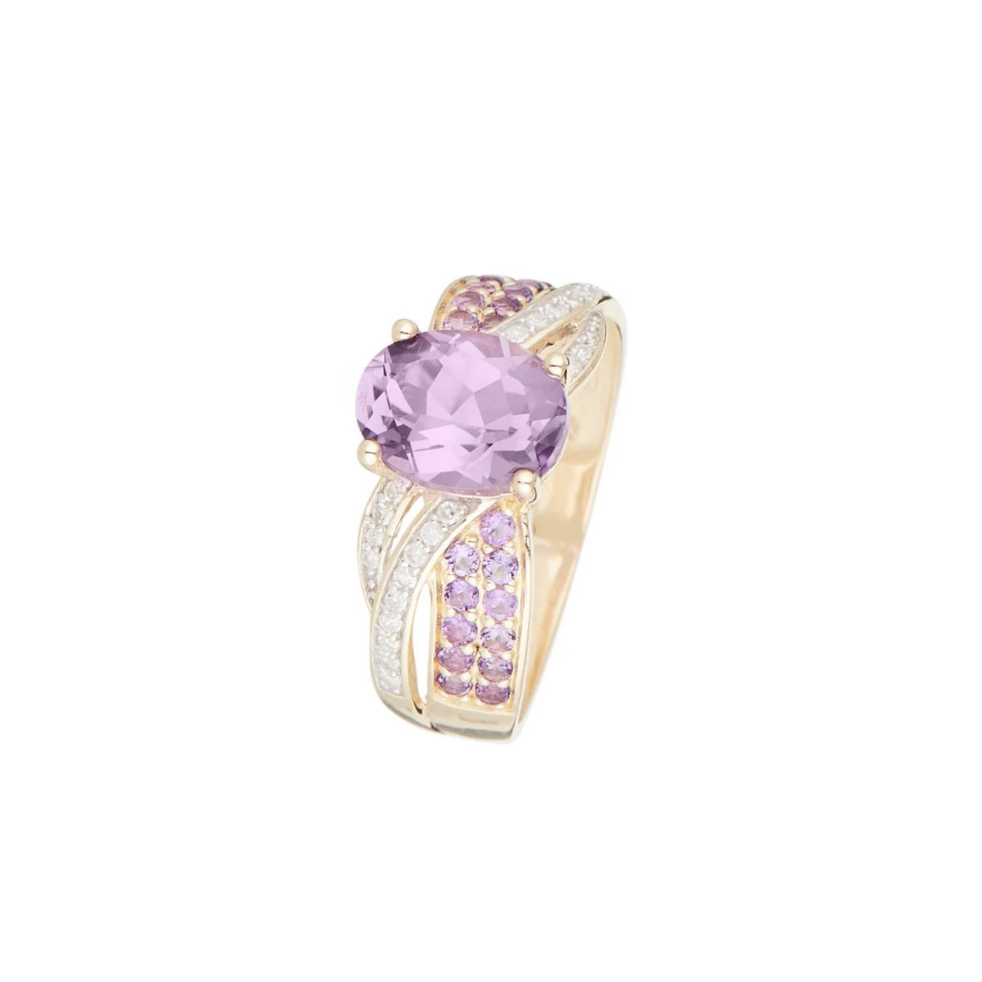 Bague "Ballarat" D 0,14/26 Am 2,46/23 - Or Jaune 375/1000 - Image 2
