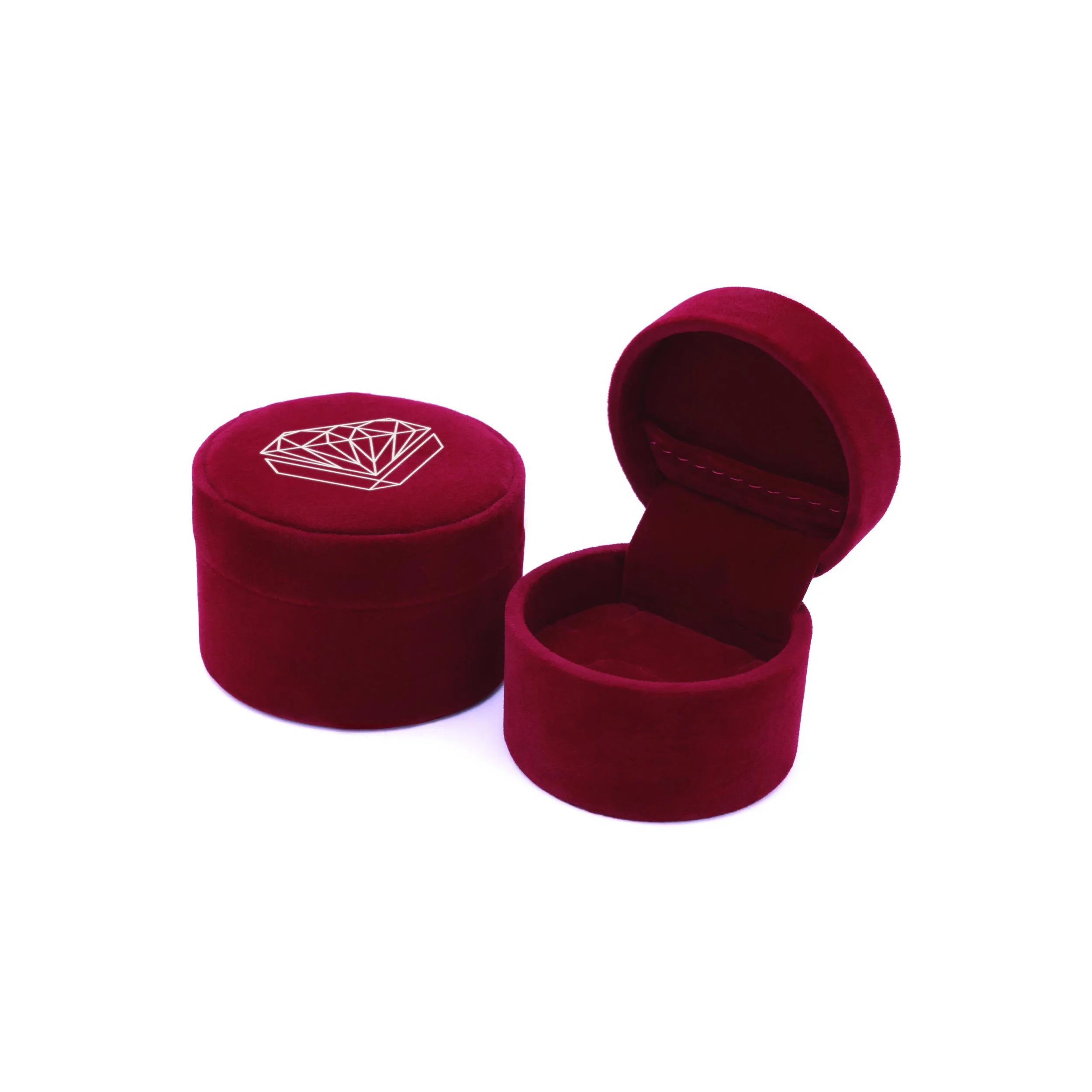 Bague "Pink Hill" Roseam 7,15/1 Dia0,032/2 - Or Rose 375/1000 - Image 2