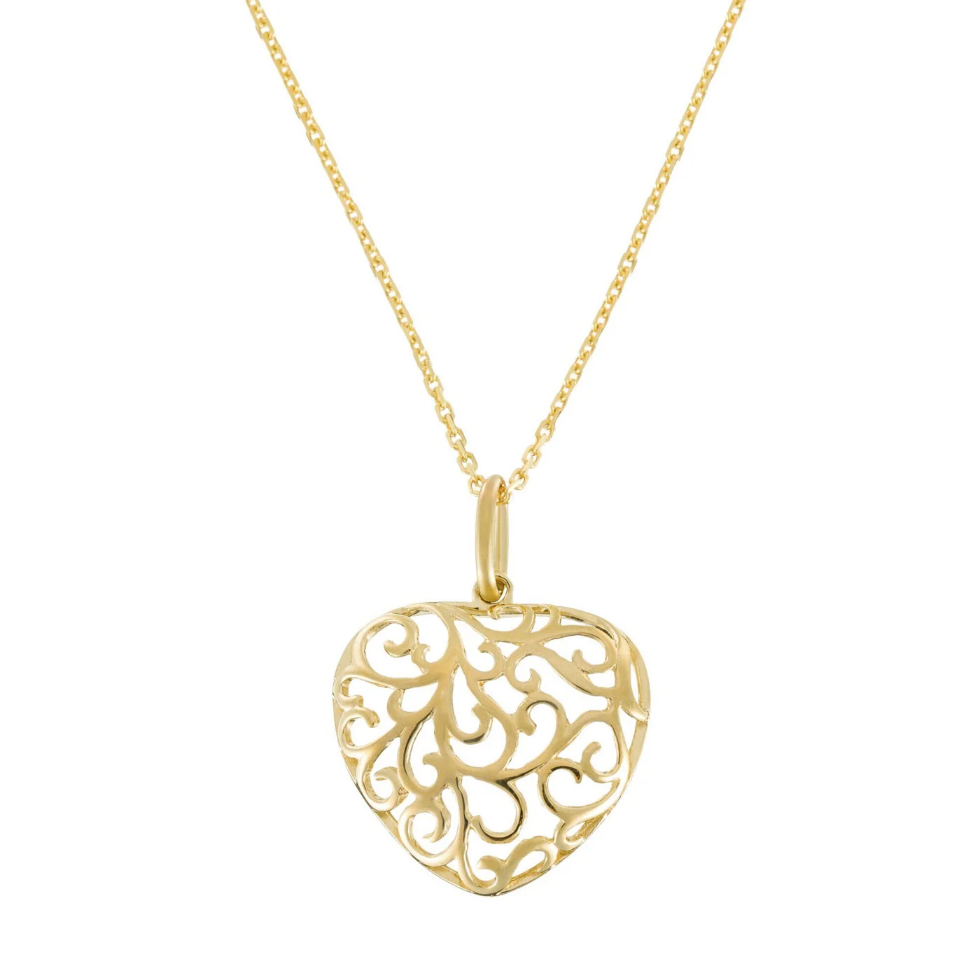 Pendentif "Ouvres-Moi Ton Cœur" - Or Jaune 375/1000 - Image 2