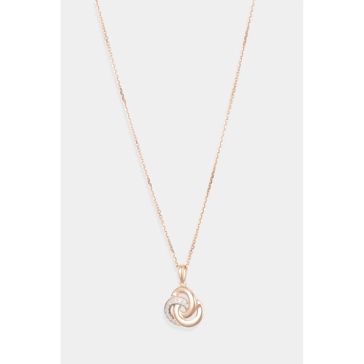 Pendentif "Trior" D0,066/12 - Or Rose 375/1000 - Image 2
