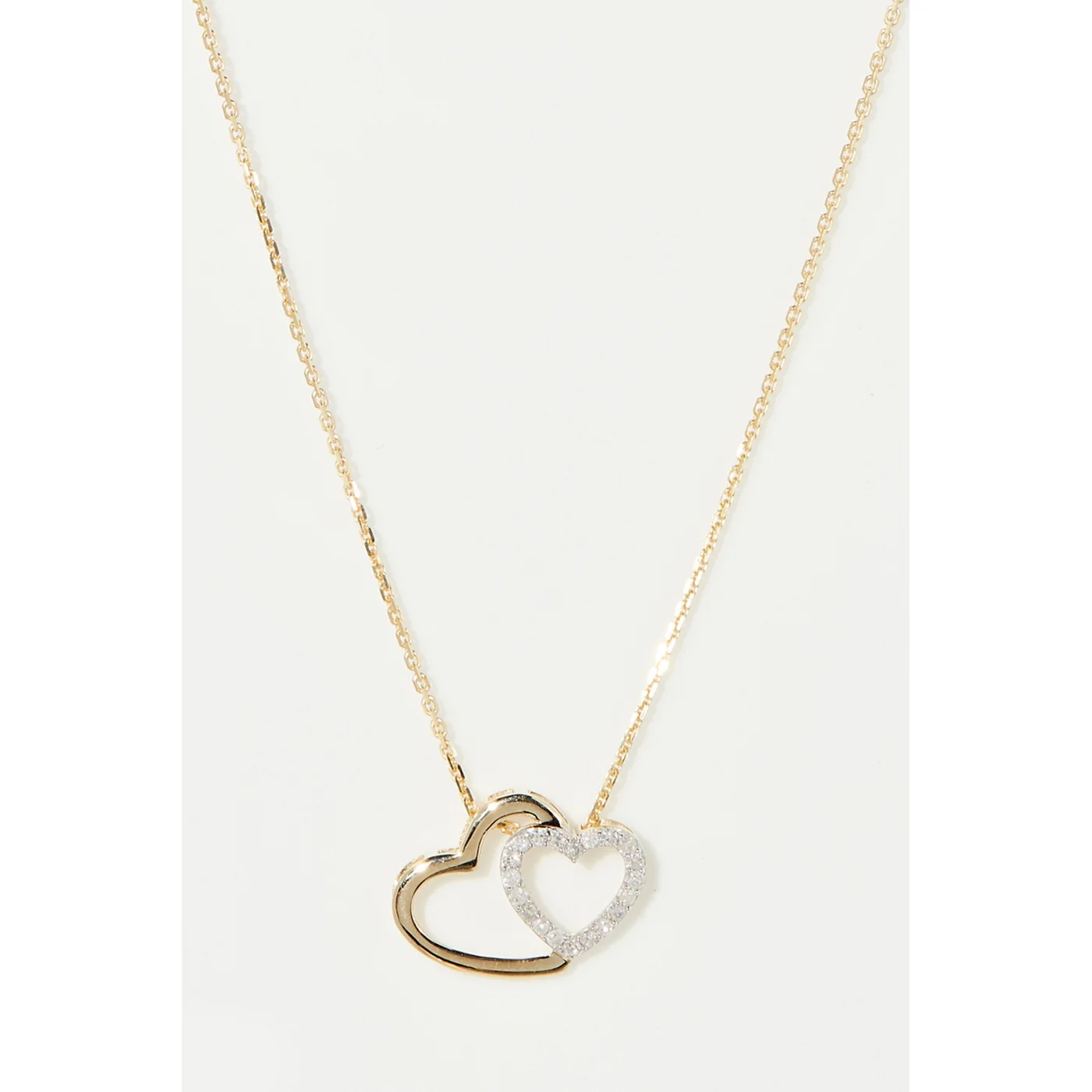 Pendentif "Two Ever" Or Jaune Et Diamants 0,11/20 - Or Jaune 375/1000 - Image 2