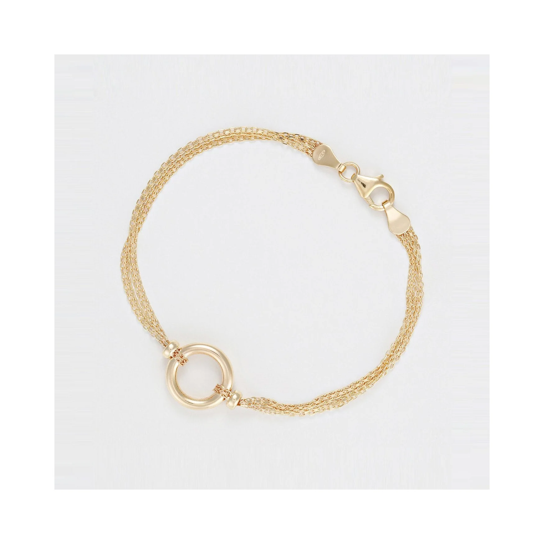 Bracelet "Rounda" Or Jaune 375/1000 - Or Jaune 375/1000 - Image 2