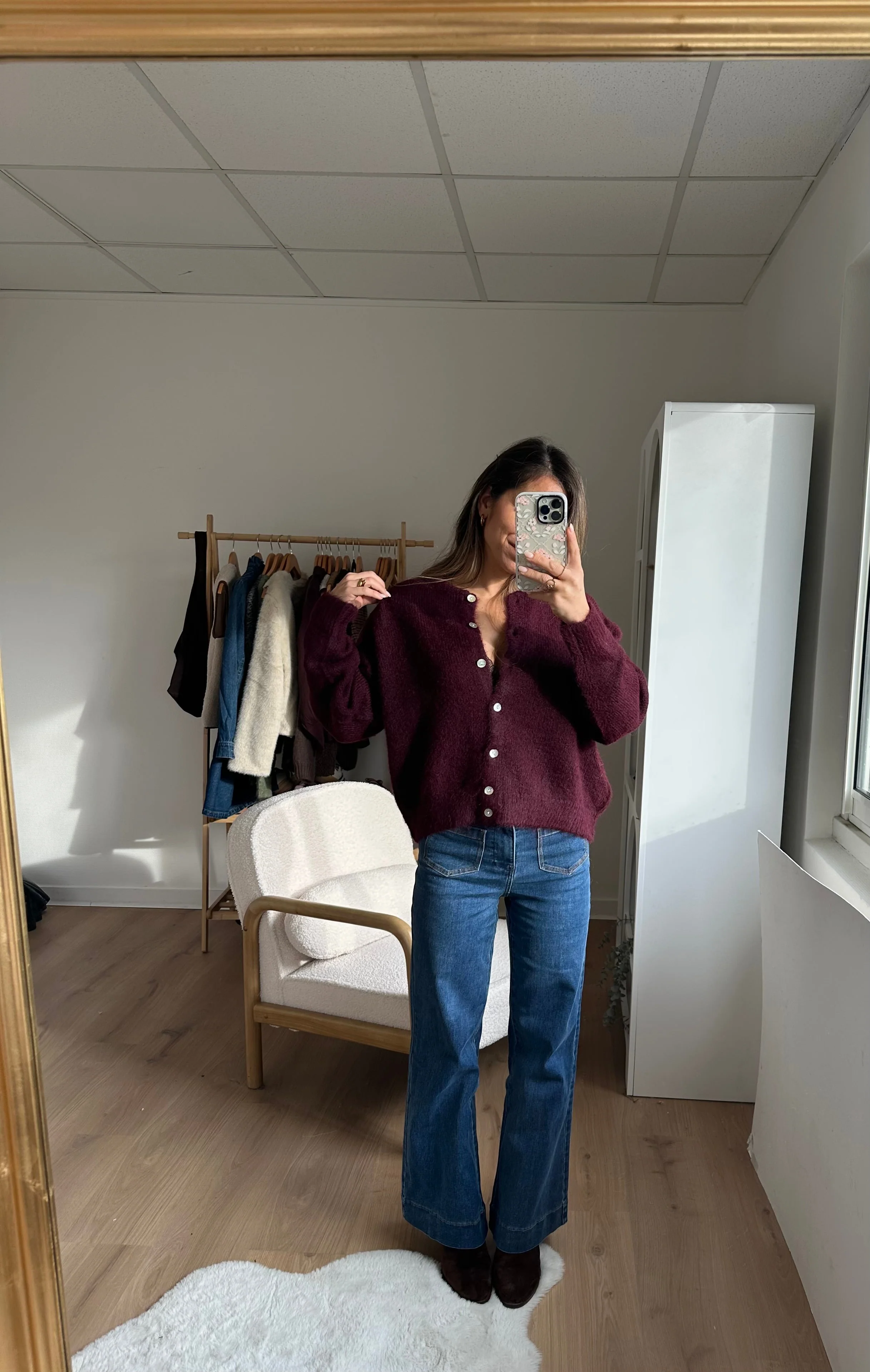 Cardigan Agatha Bordeaux - Image 7