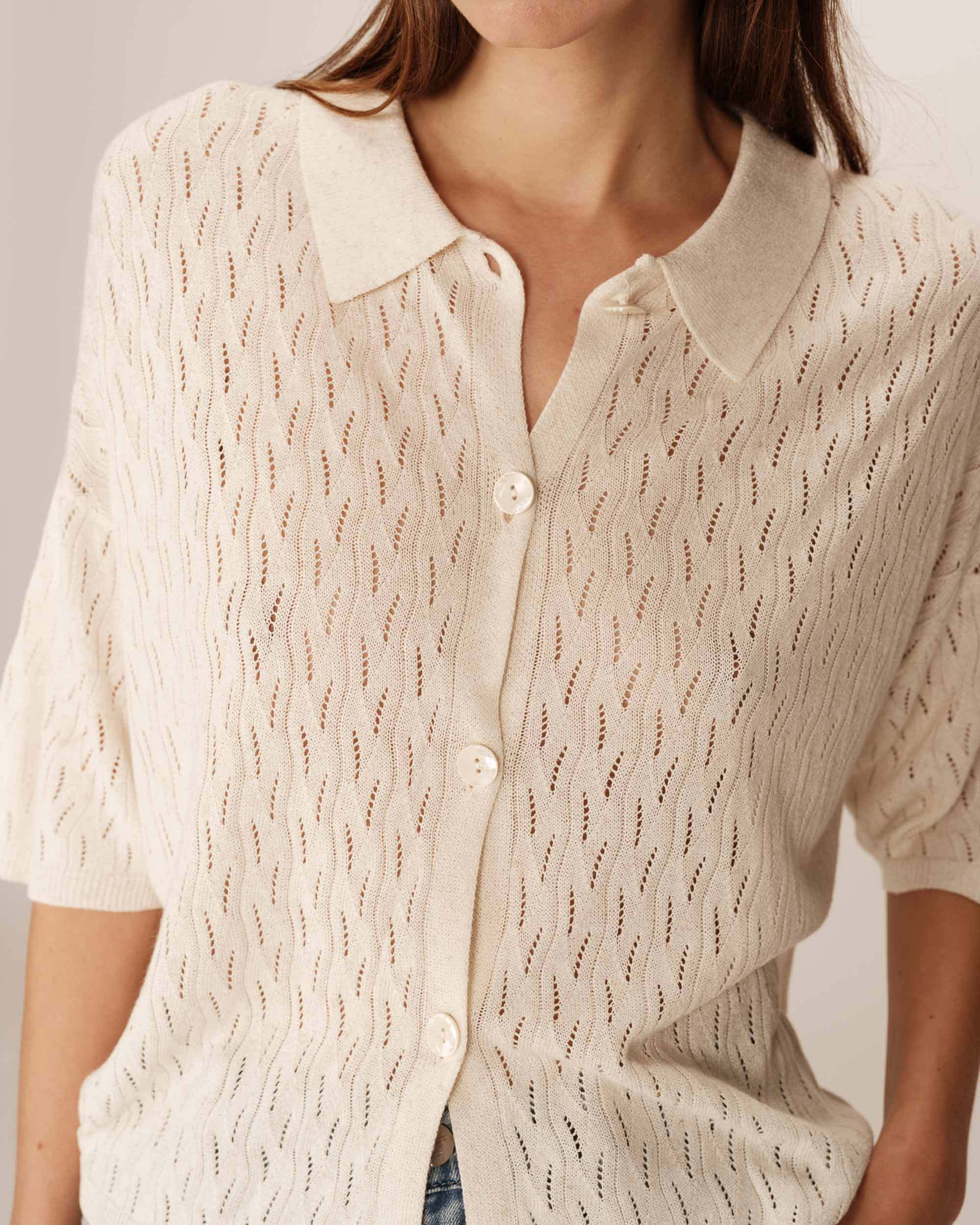 Cardigan Pao - Ecru - Image 2
