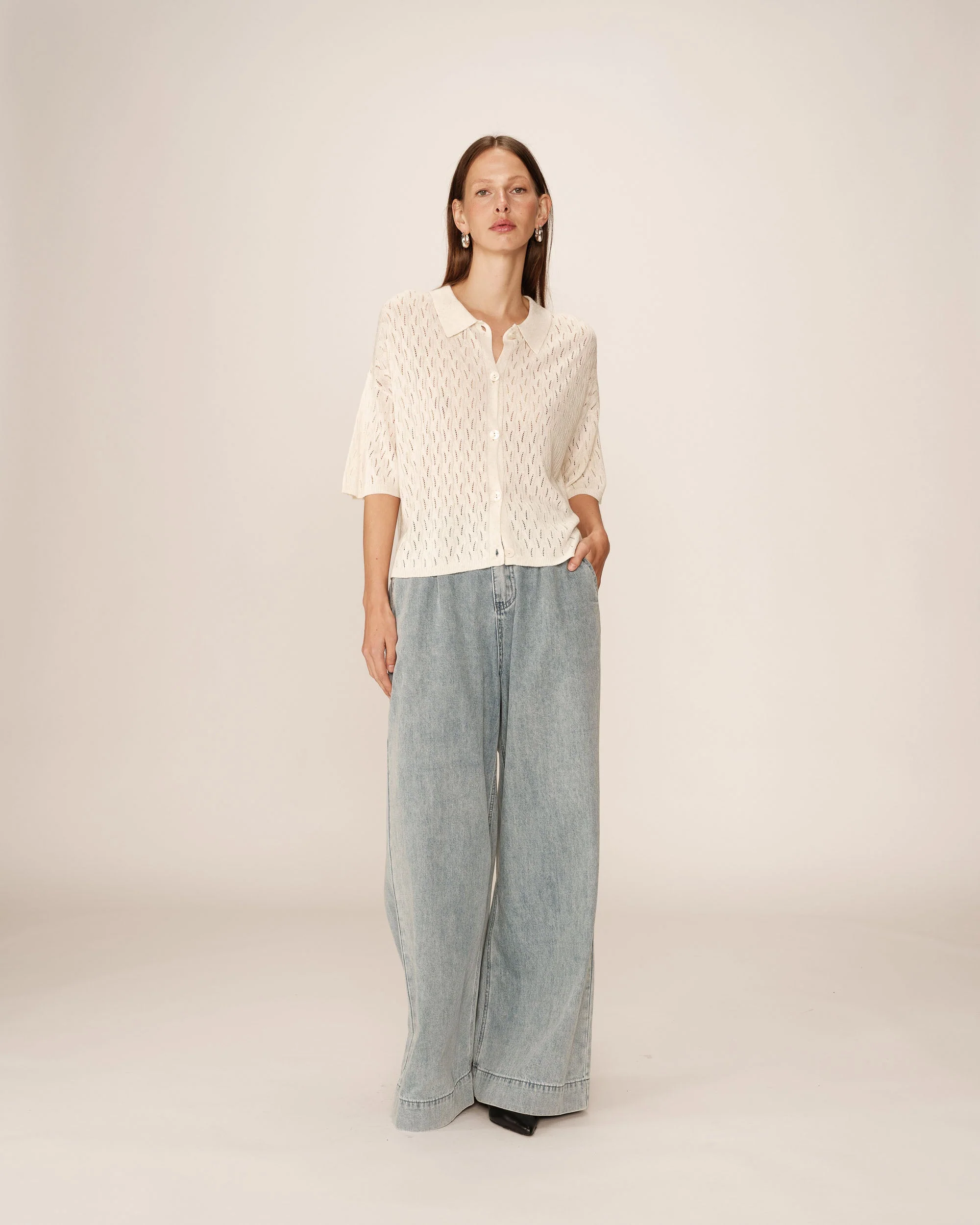 Cardigan Pao - Ecru - Image 3