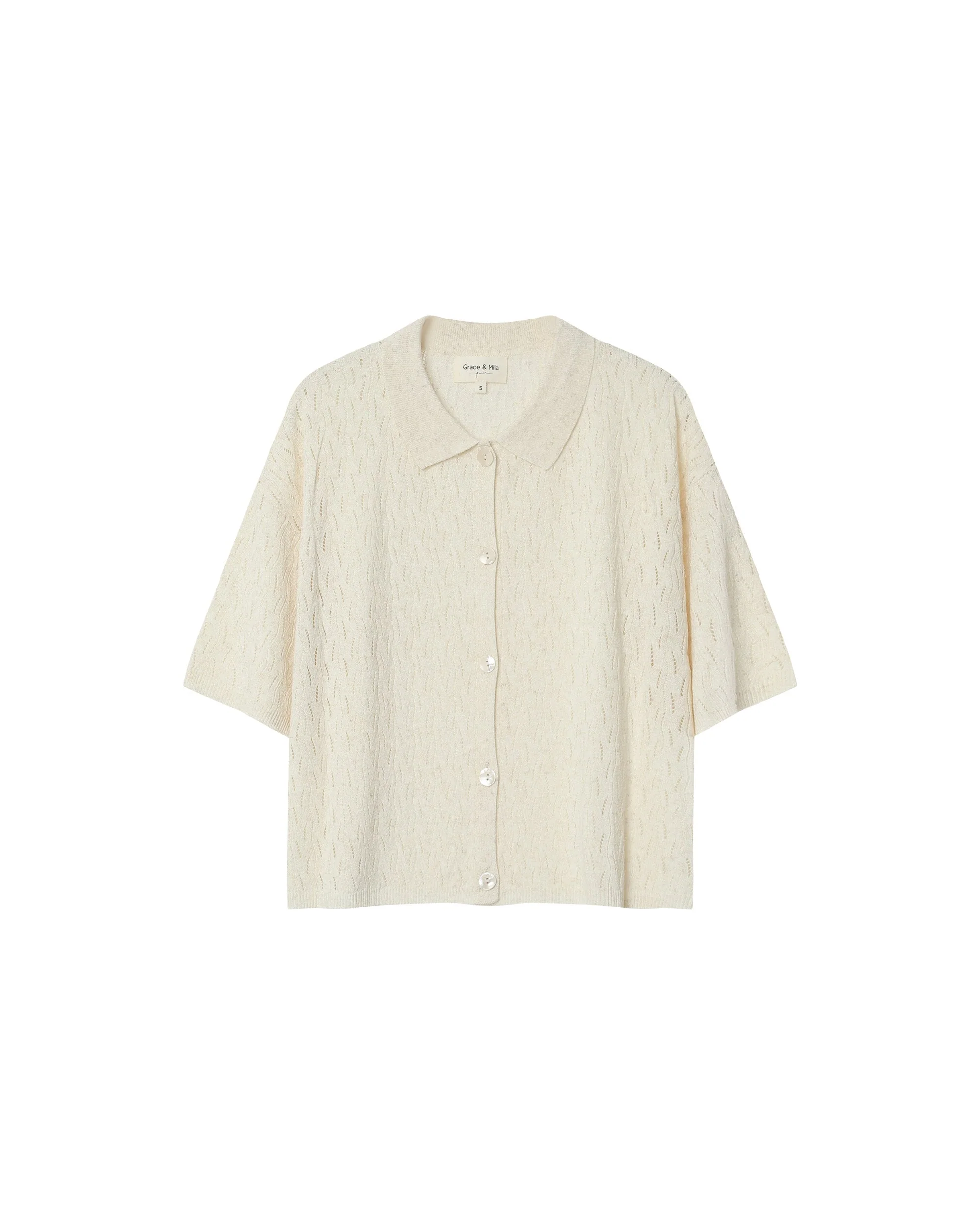 Cardigan Pao - Ecru - Image 6