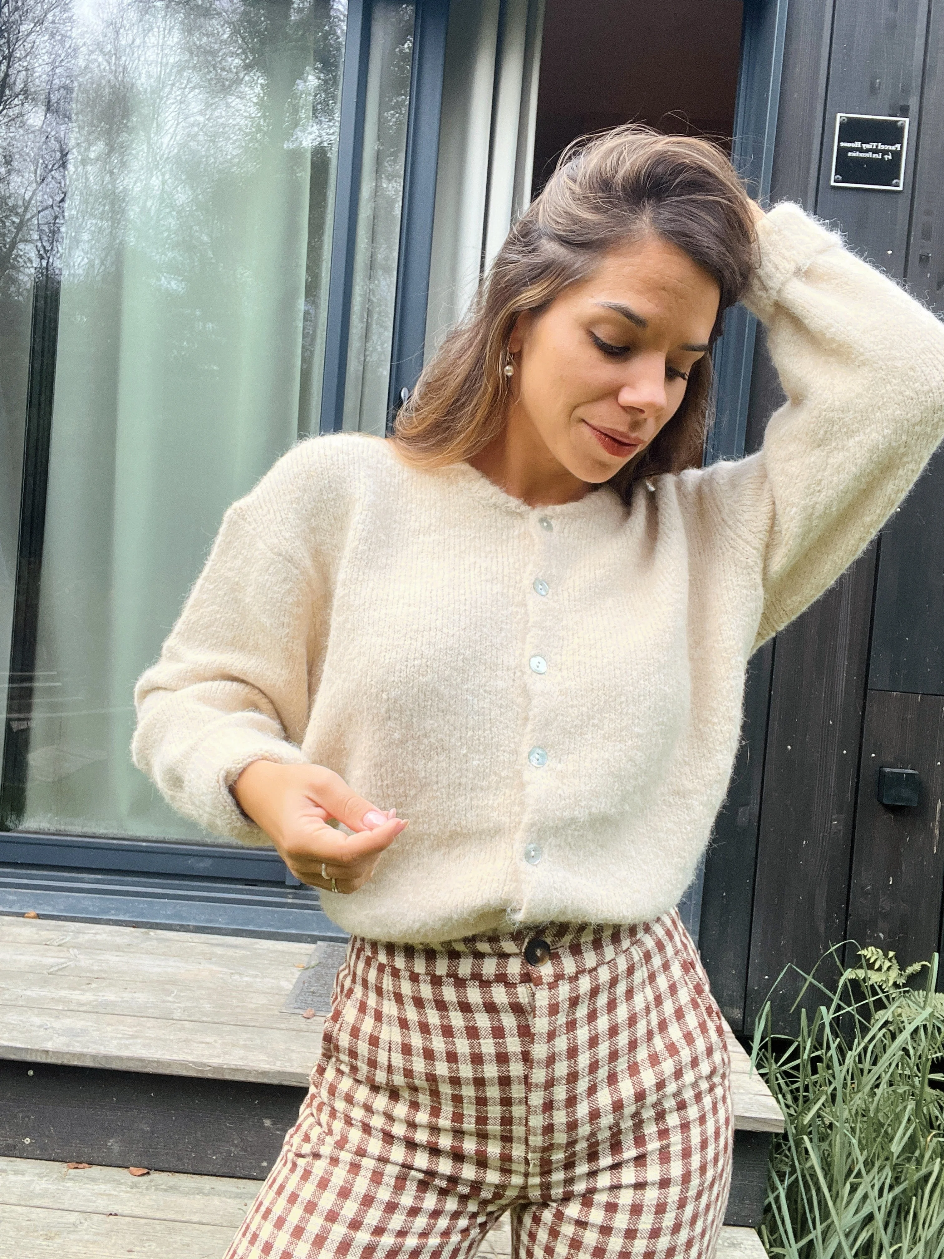 Cardigan Charlie Beige - Image 3