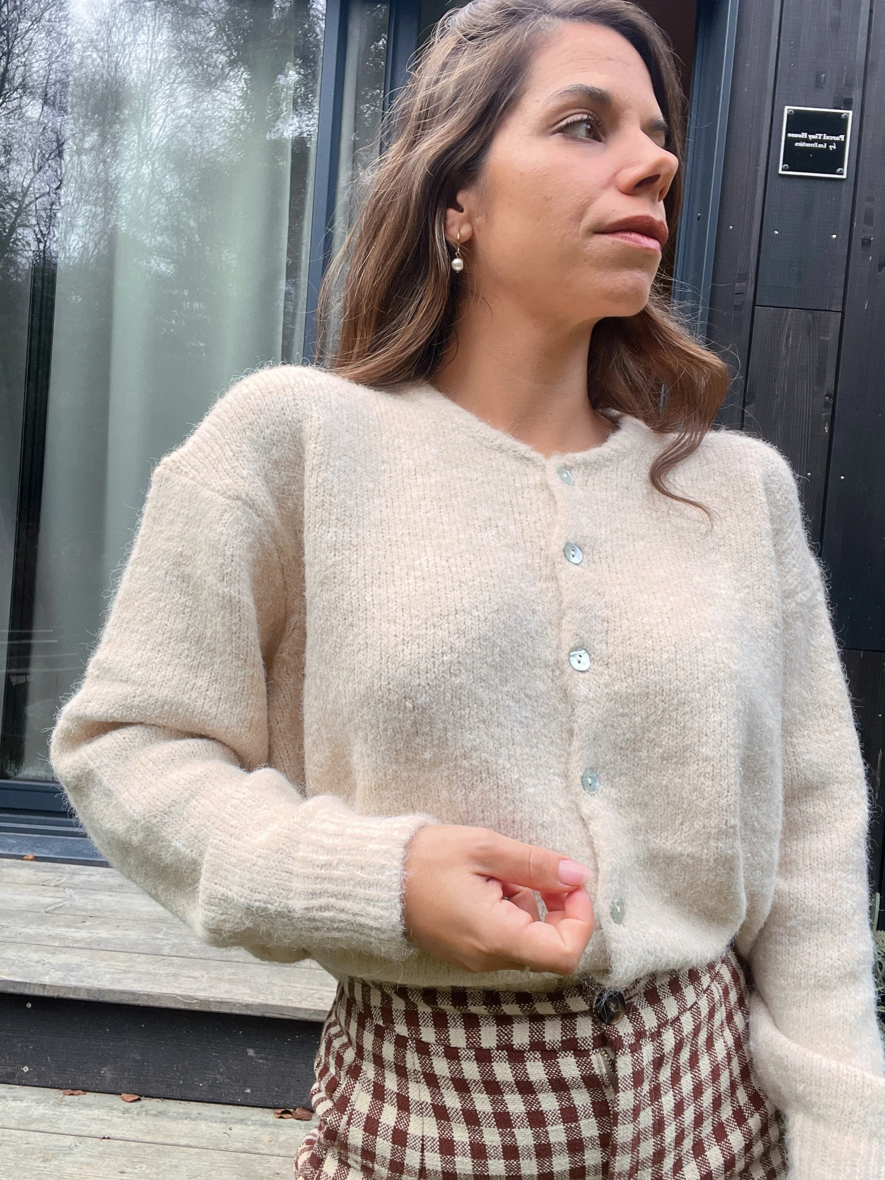 Cardigan Charlie Beige - Image 4