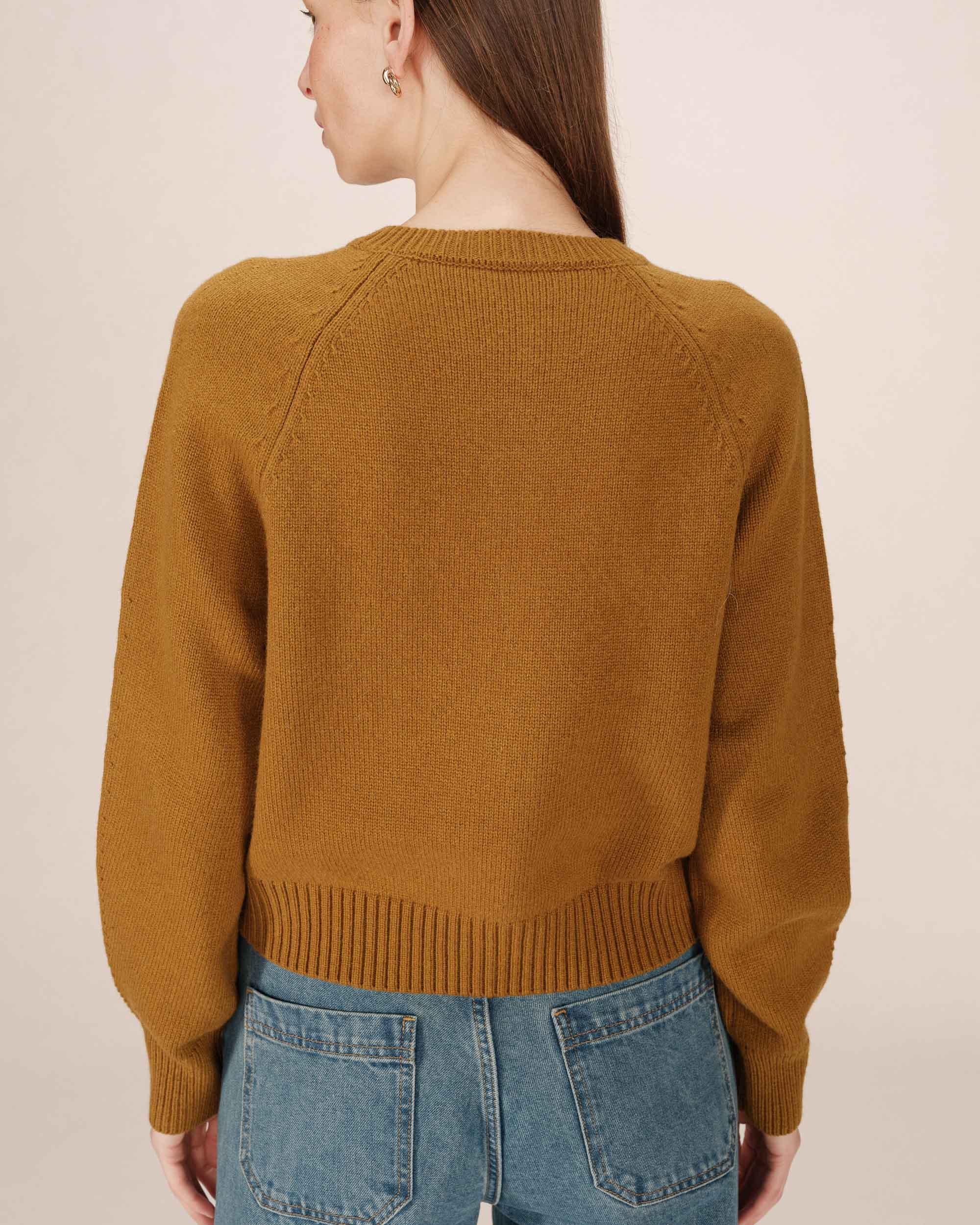 Cardigan Boutonne Kaki Sanders - Image 5
