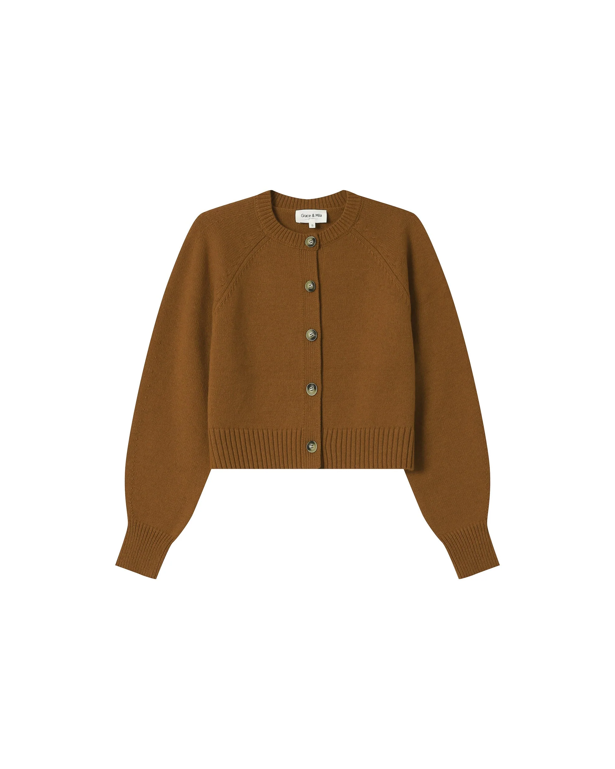 Cardigan Boutonne Kaki Sanders - Image 6