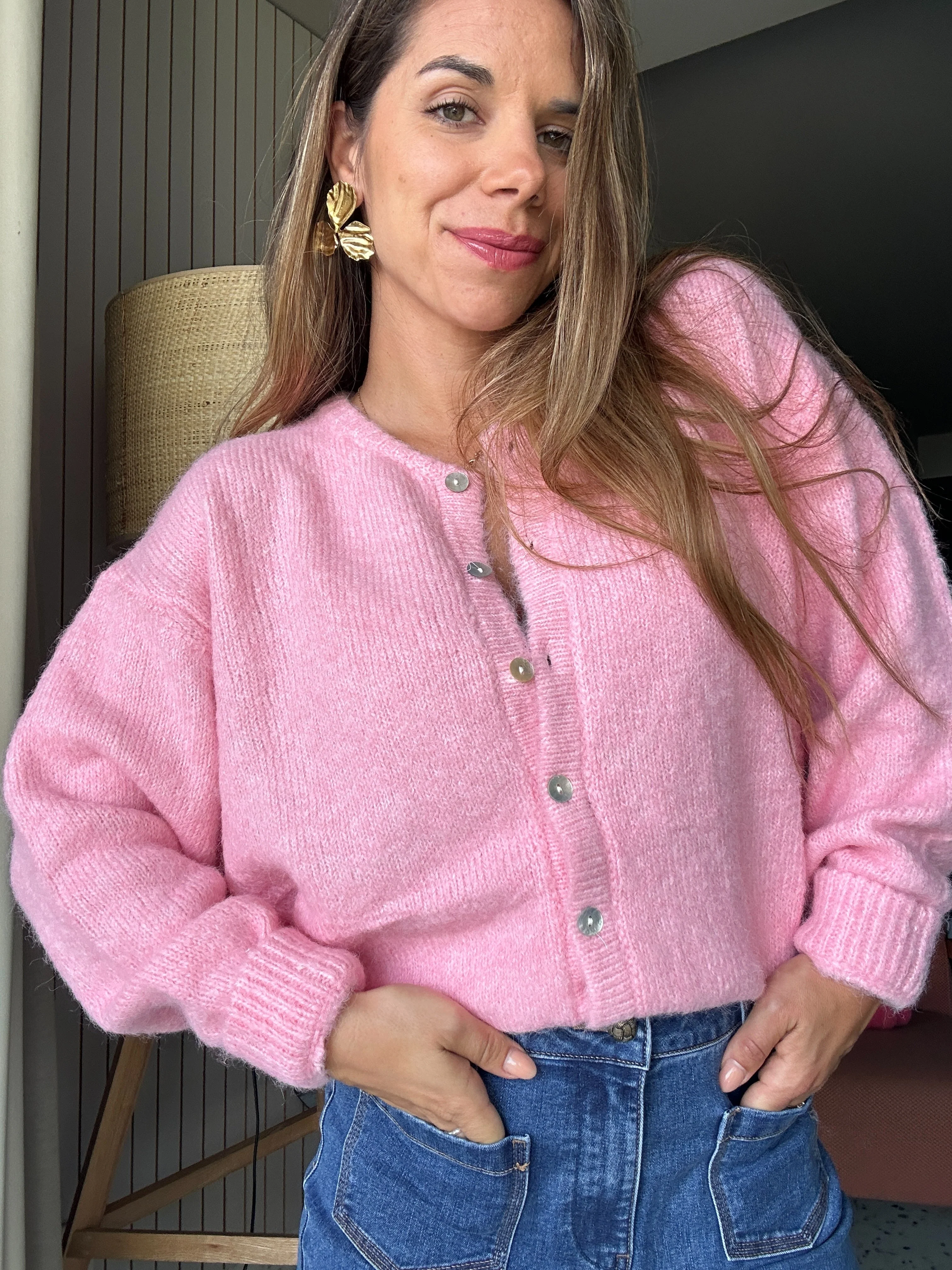 Cardigan Charlie Rose Bonbon - Image 3