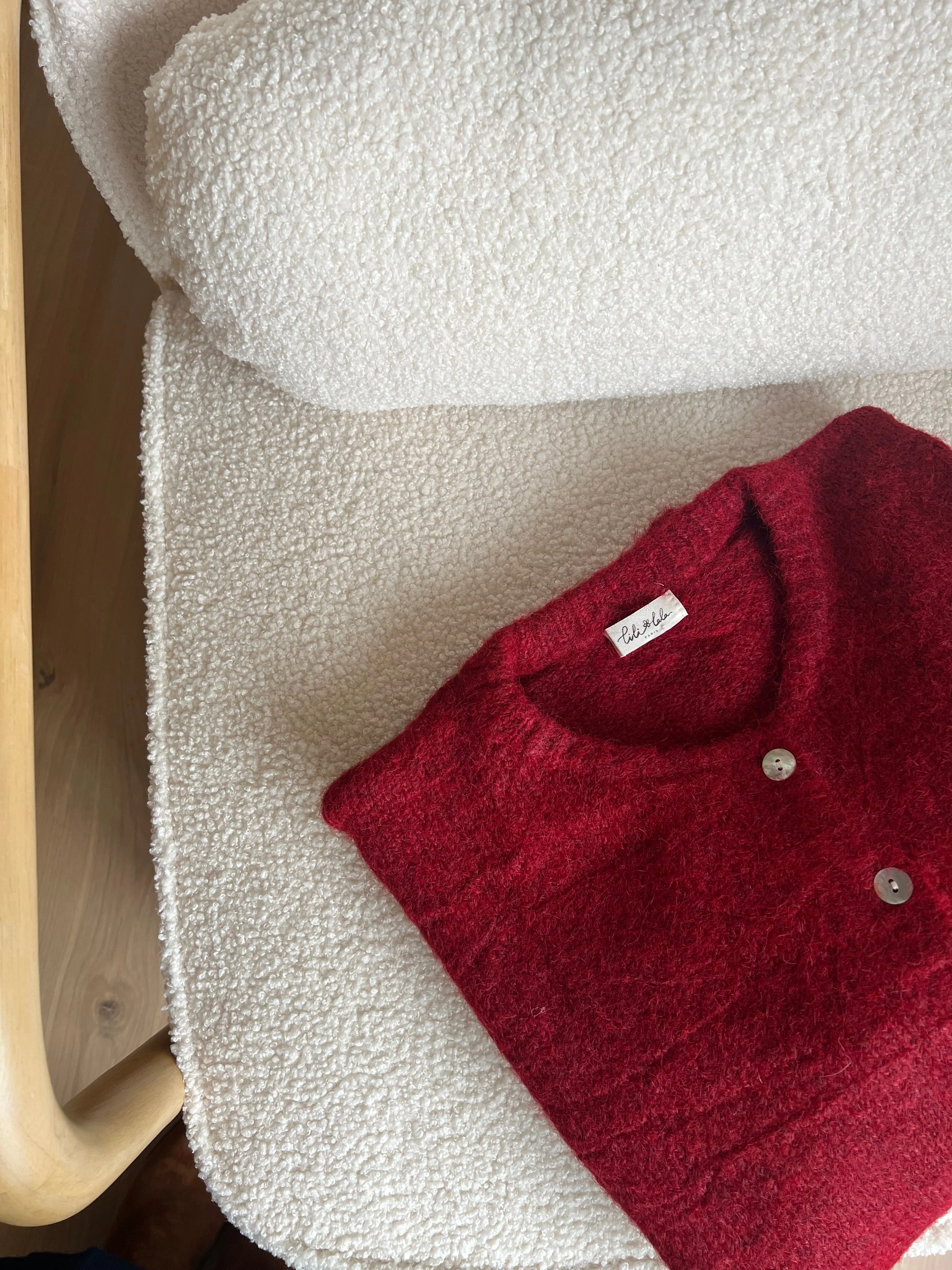Cardigan Charlie Bordeaux - Image 7