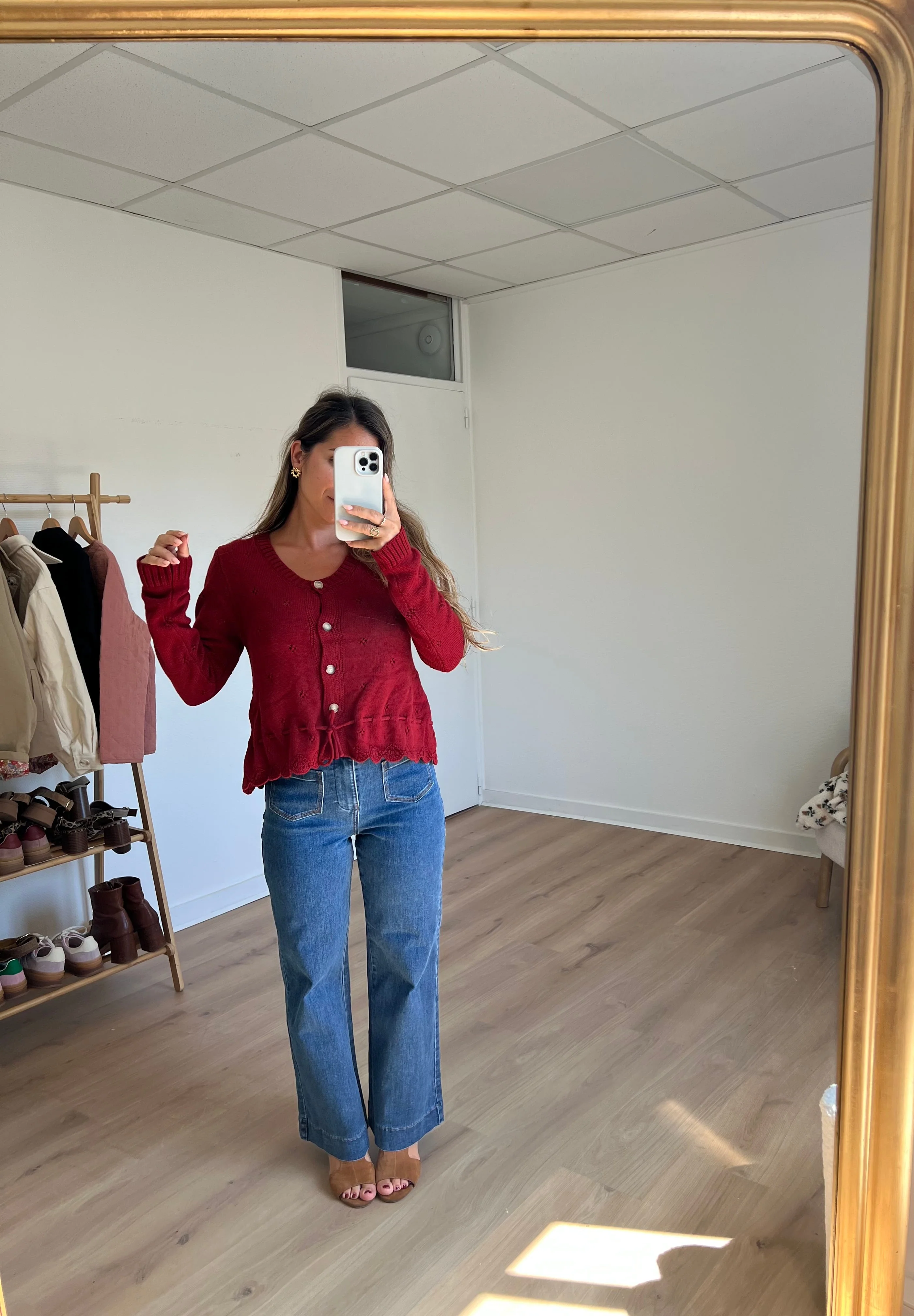 Cardigan Emma Bordeaux - Image 10