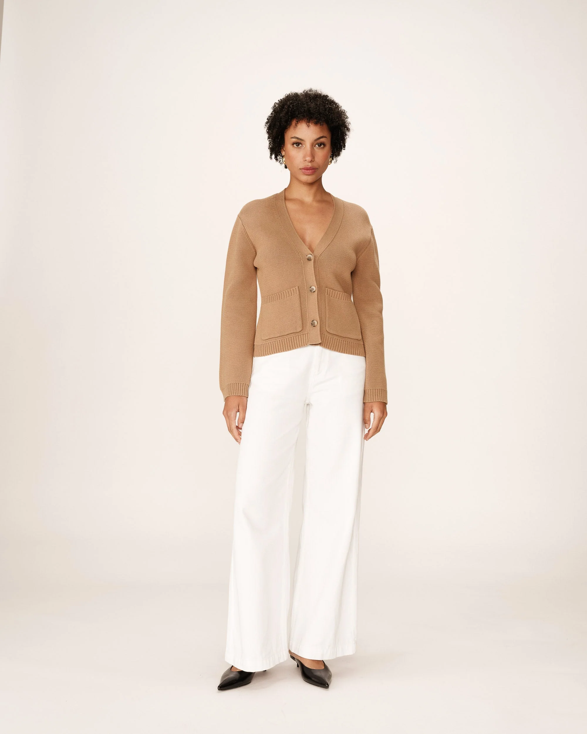 Cardigan Paolino - Camel - Image 3