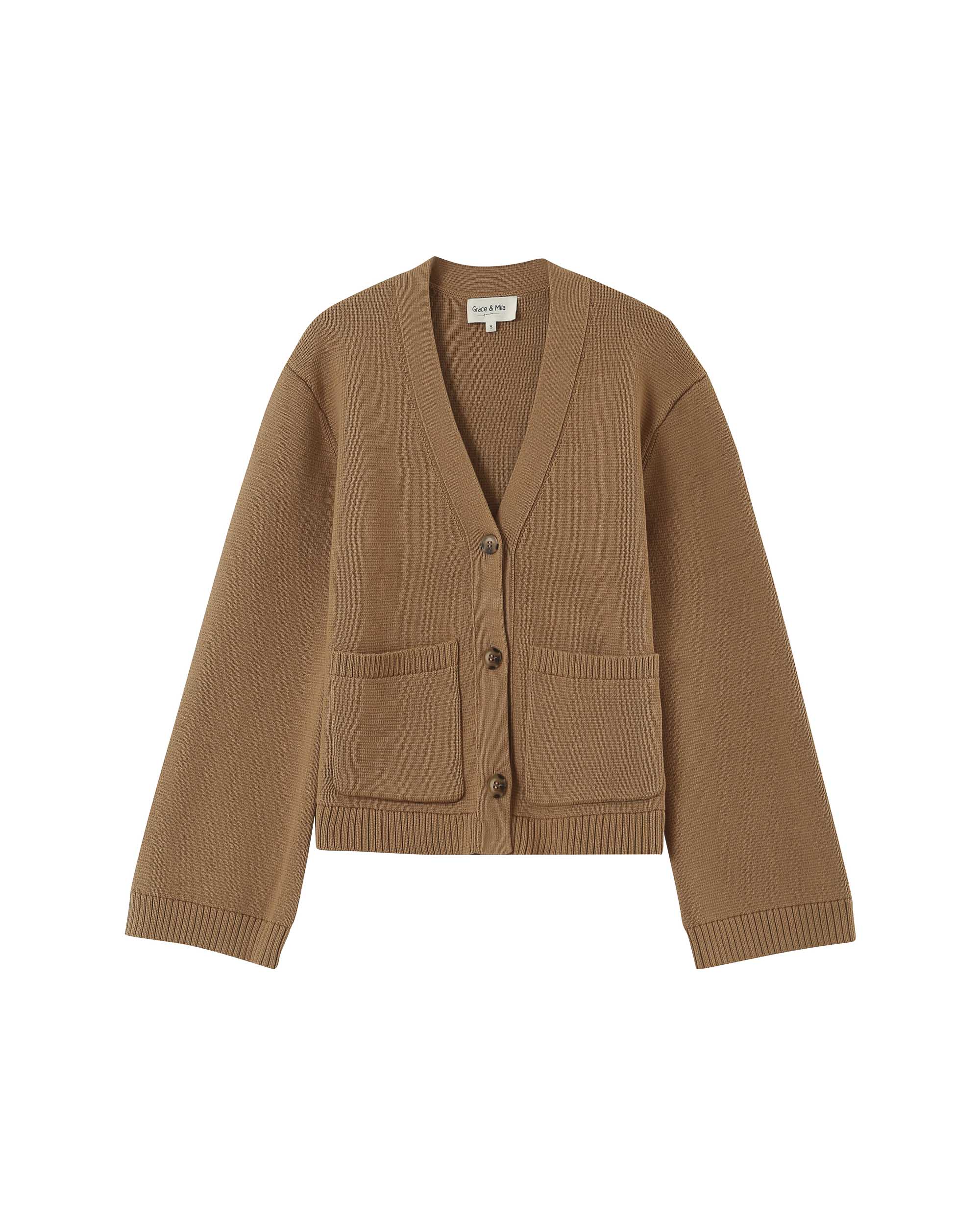 Cardigan Paolino - Camel - Image 6
