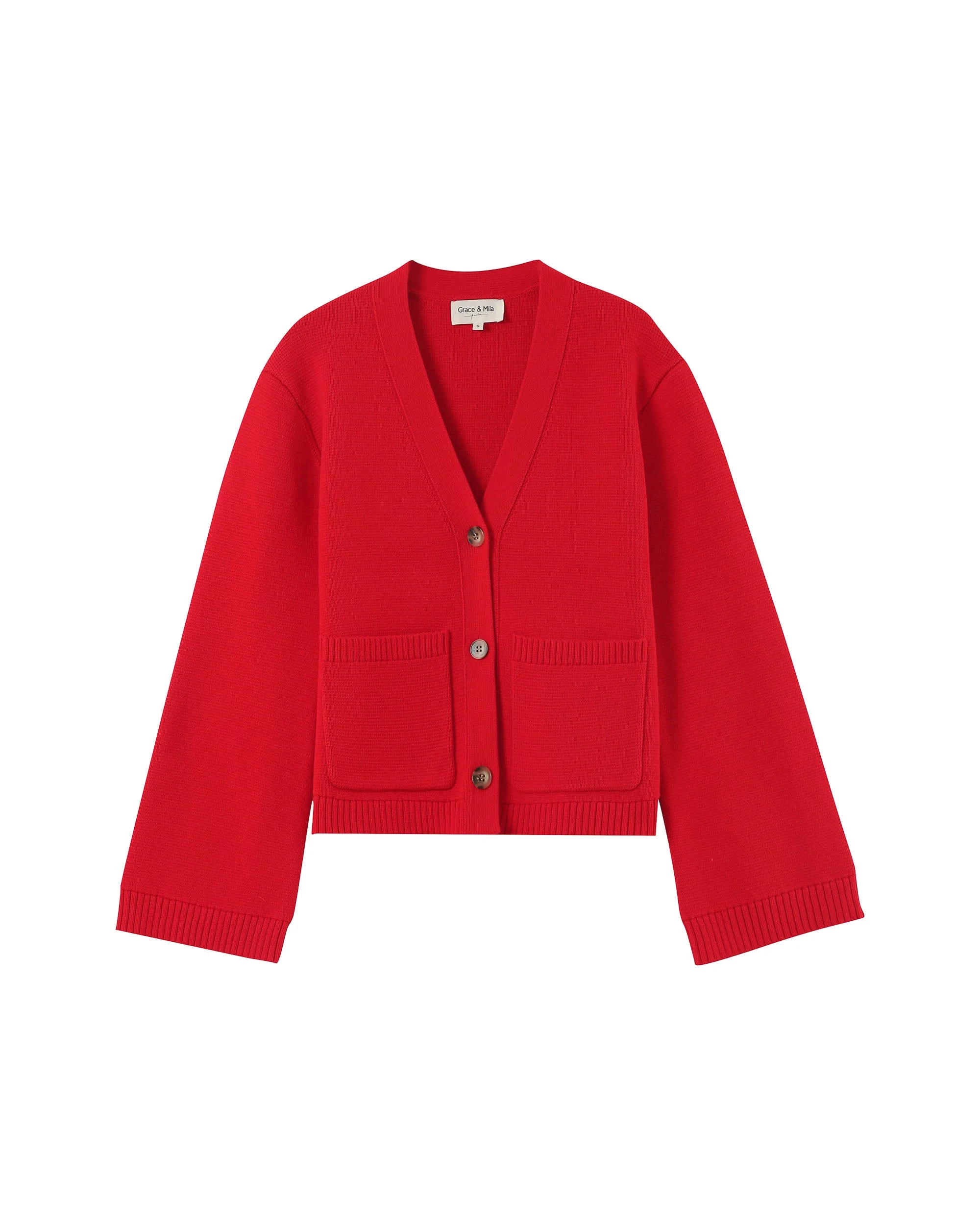 Cardigan Paolino - Rouge - Image 5