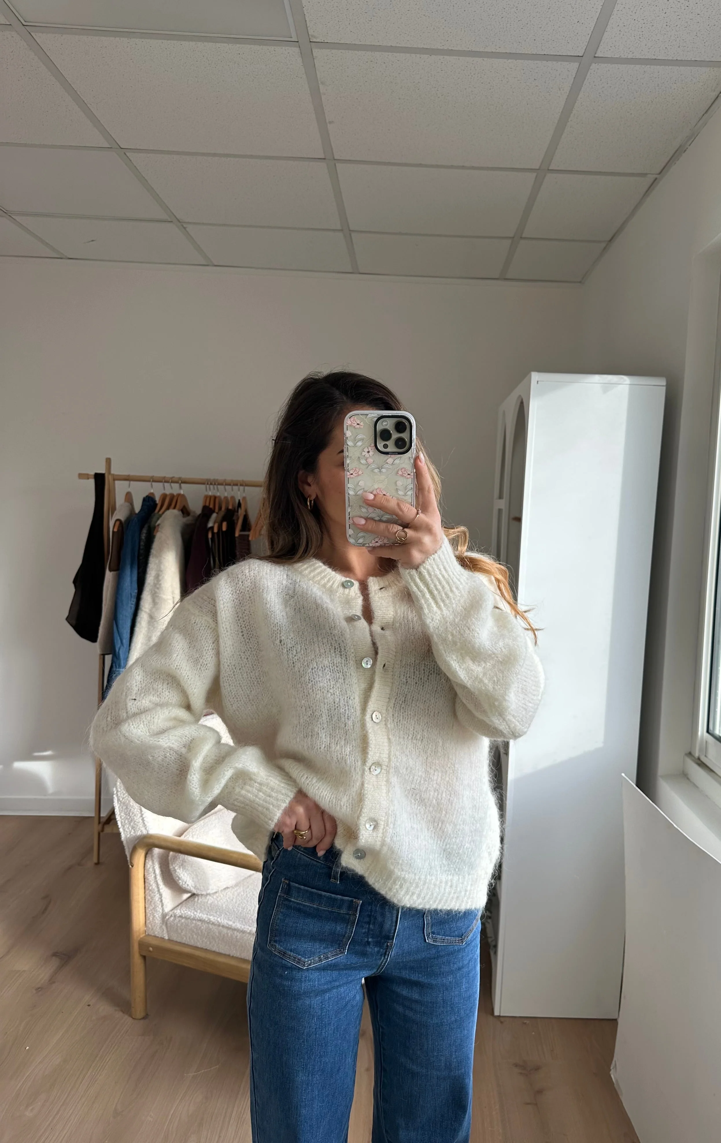Cardigan Garance Écru - Image 3
