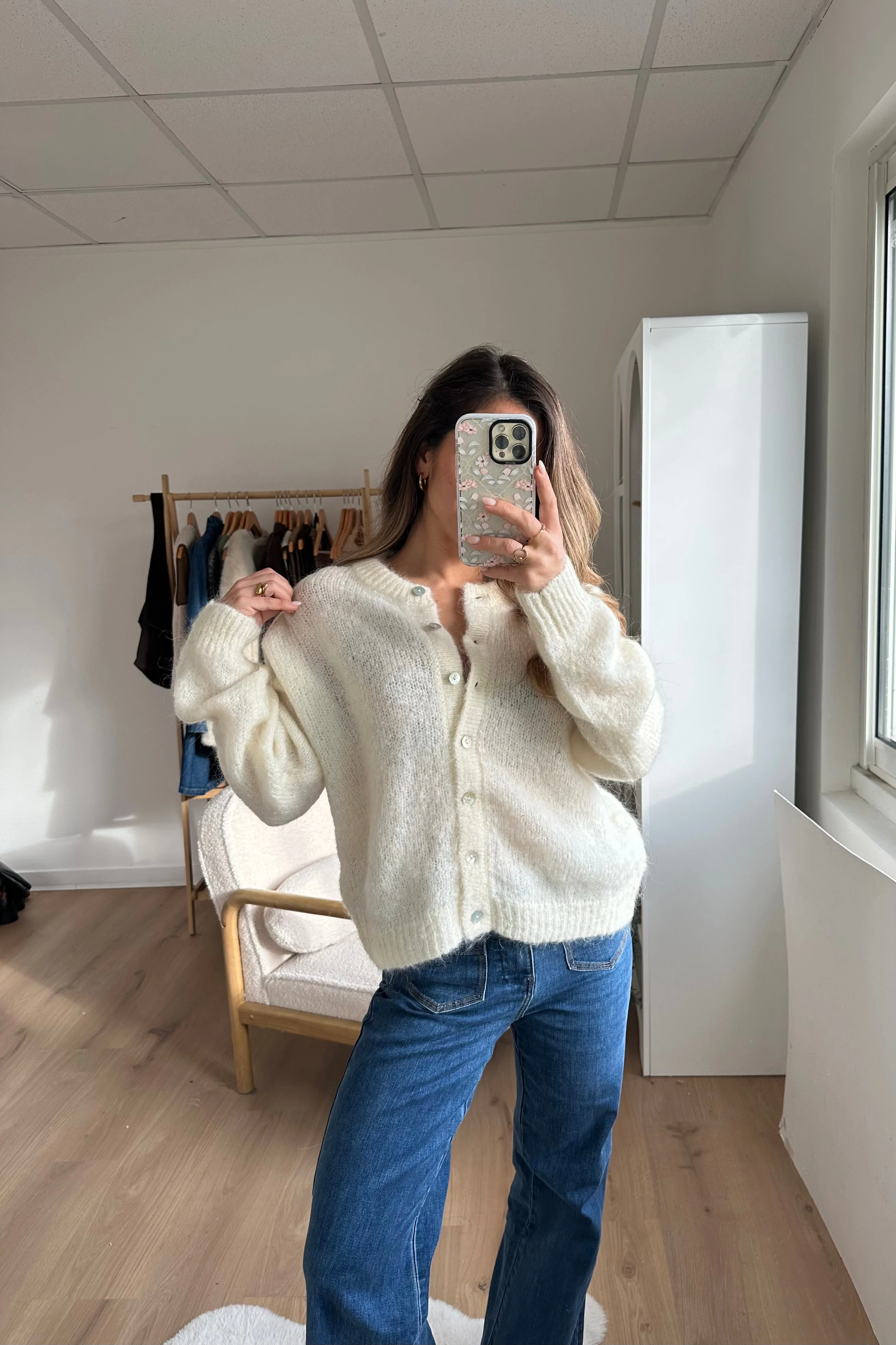 Cardigan Garance Écru - Image 6
