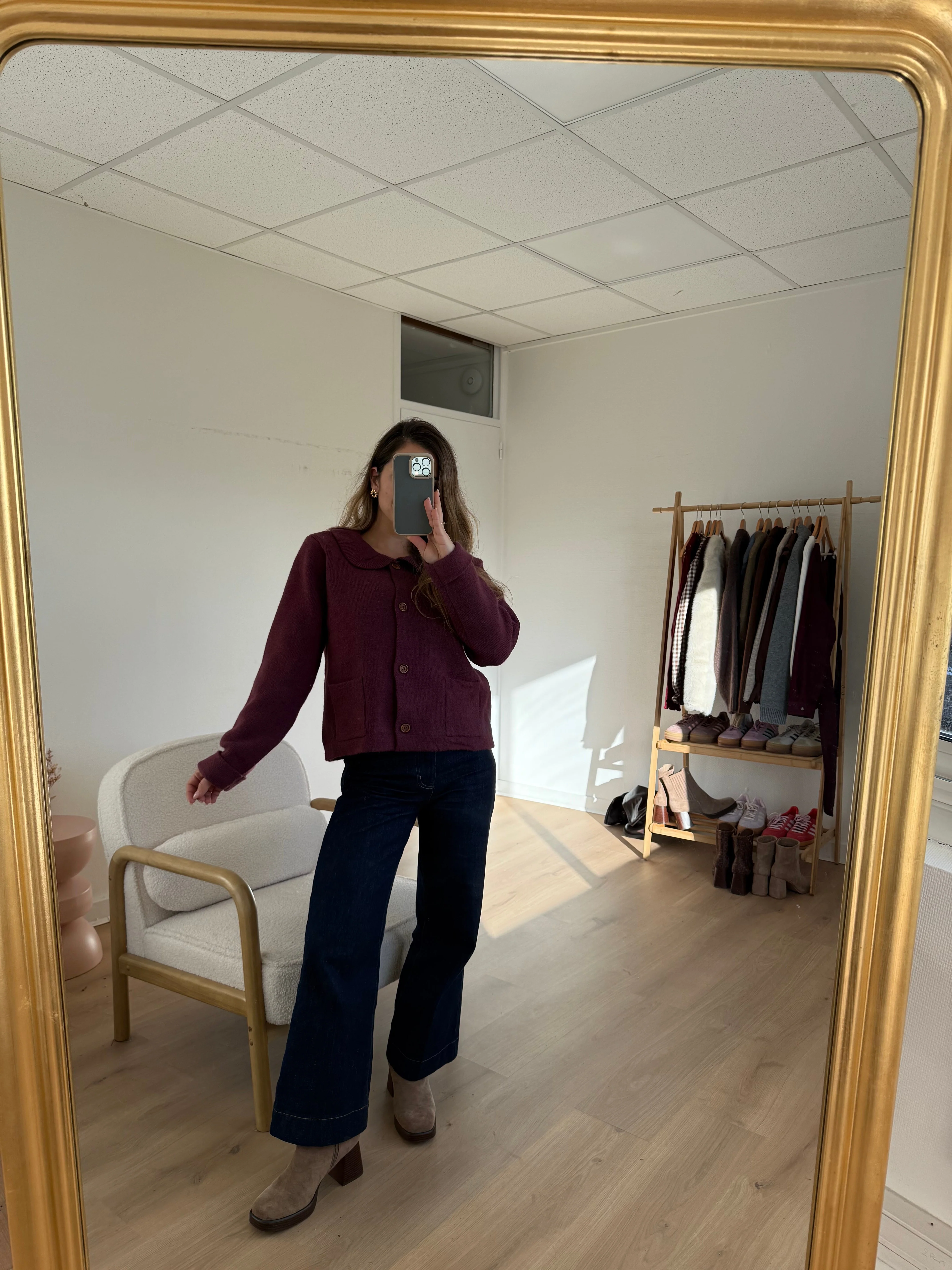 Cardigan Gloria Bordeaux - Image 3