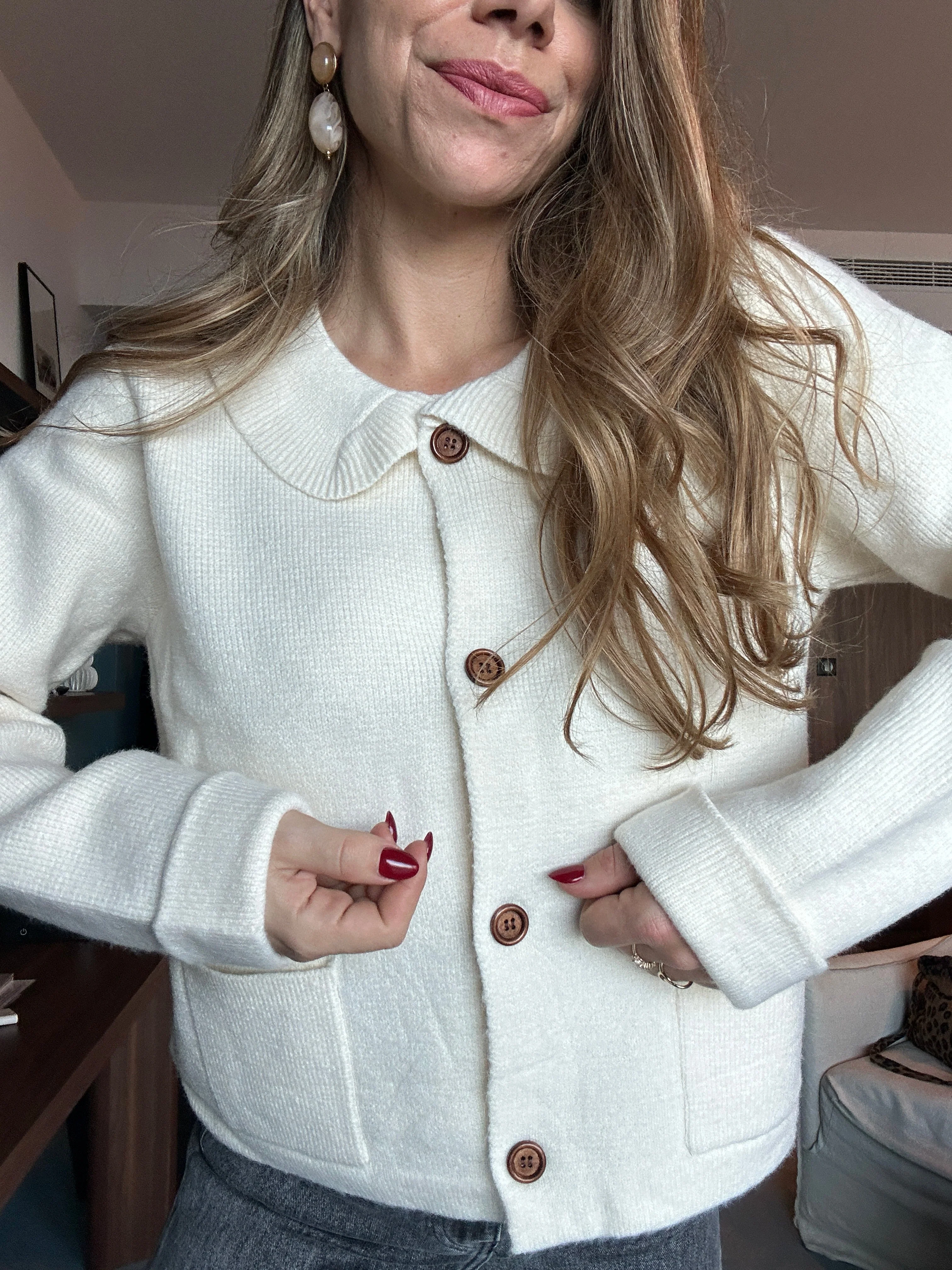 Cardigan Gloria Écru - Image 4