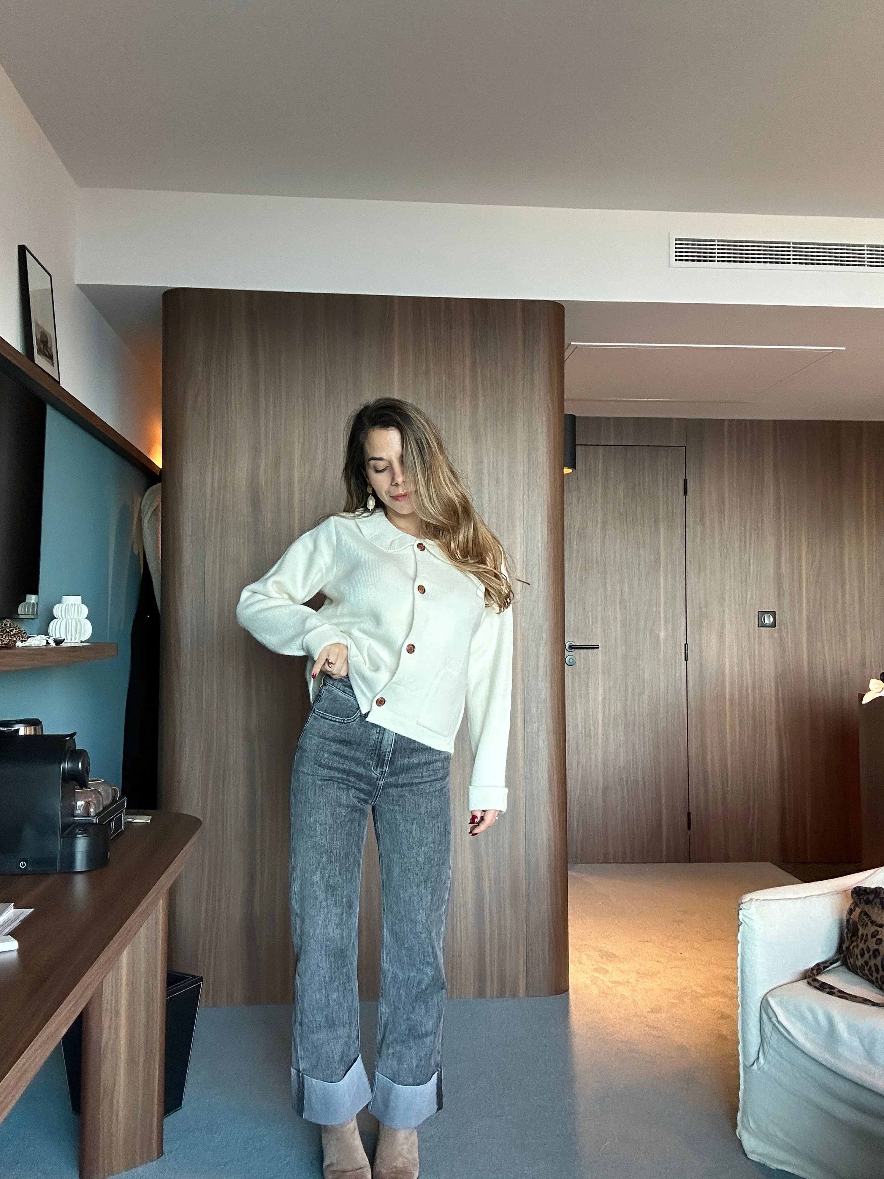 Cardigan Gloria Écru - Image 6