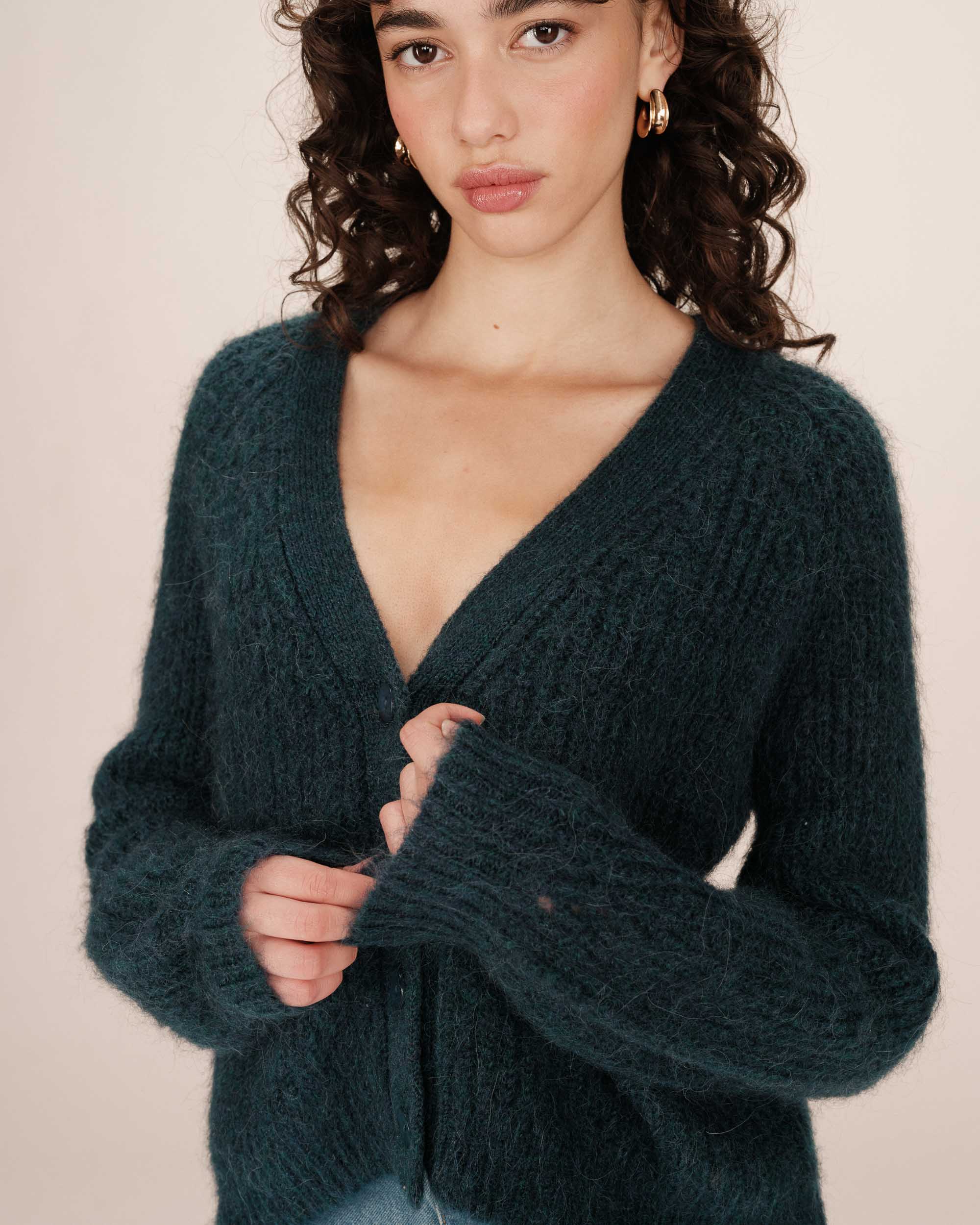 Cardigan Emeraude Saluda - Image 2
