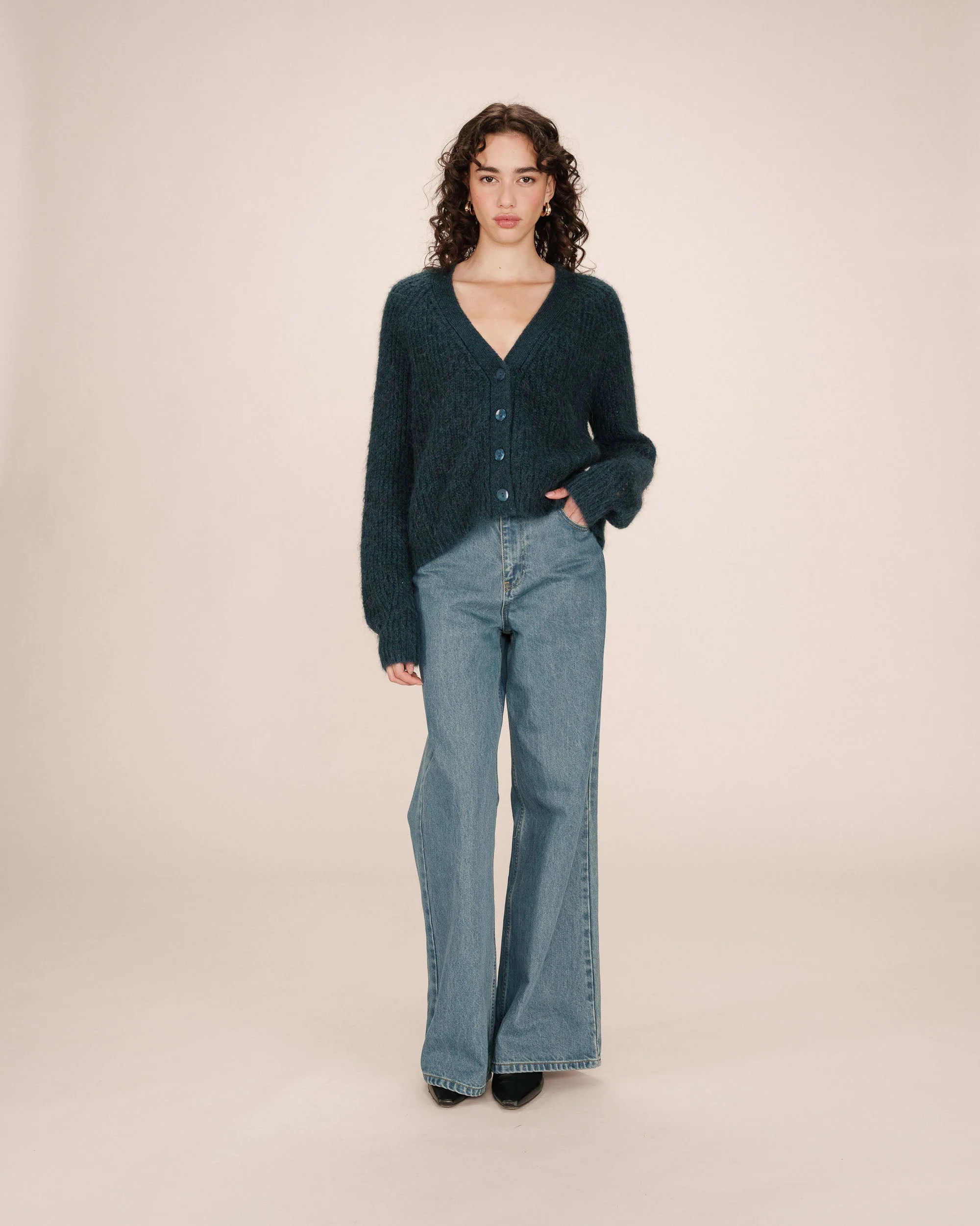 Cardigan Emeraude Saluda - Image 3