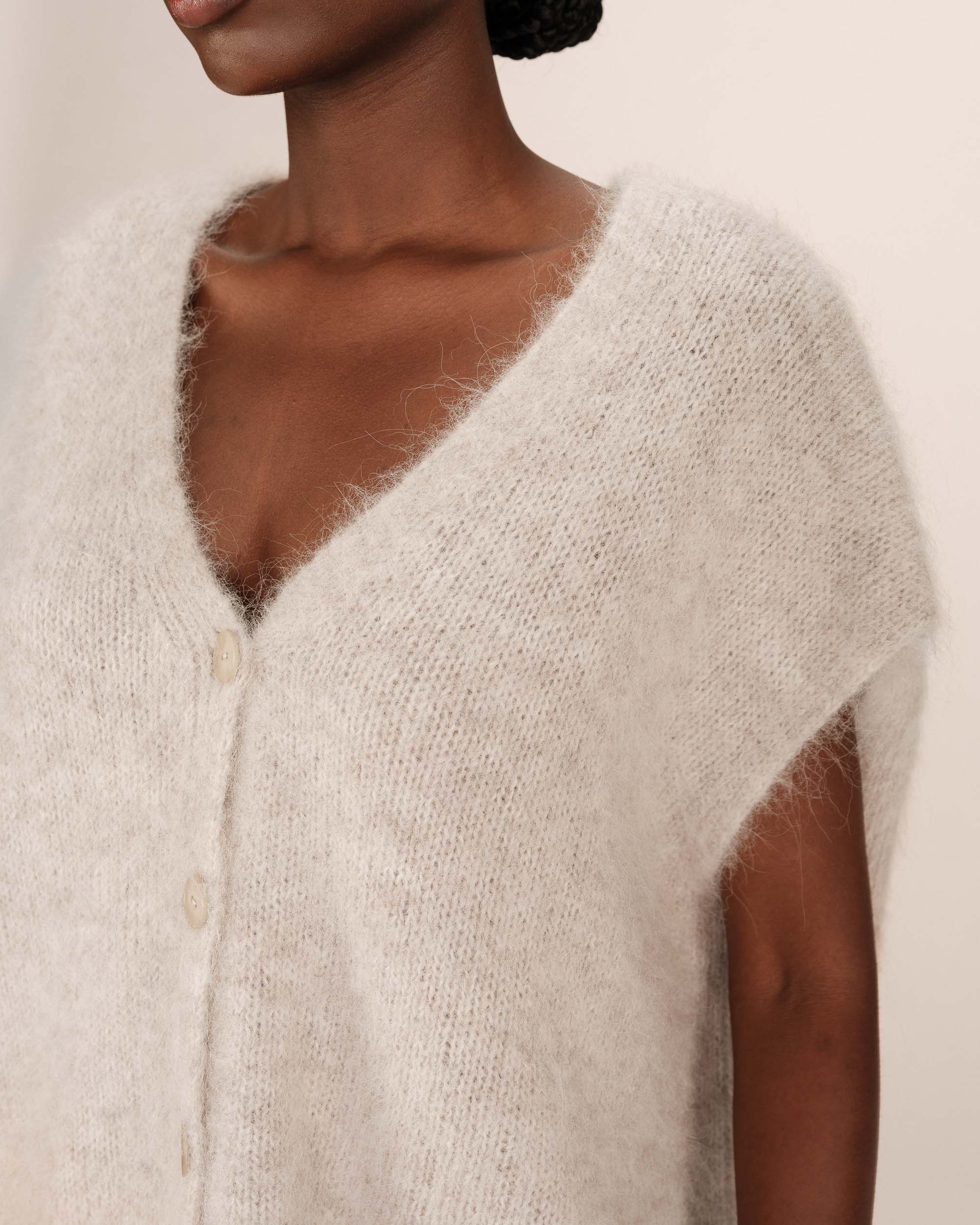 Cardigan Greige Savant - Image 2