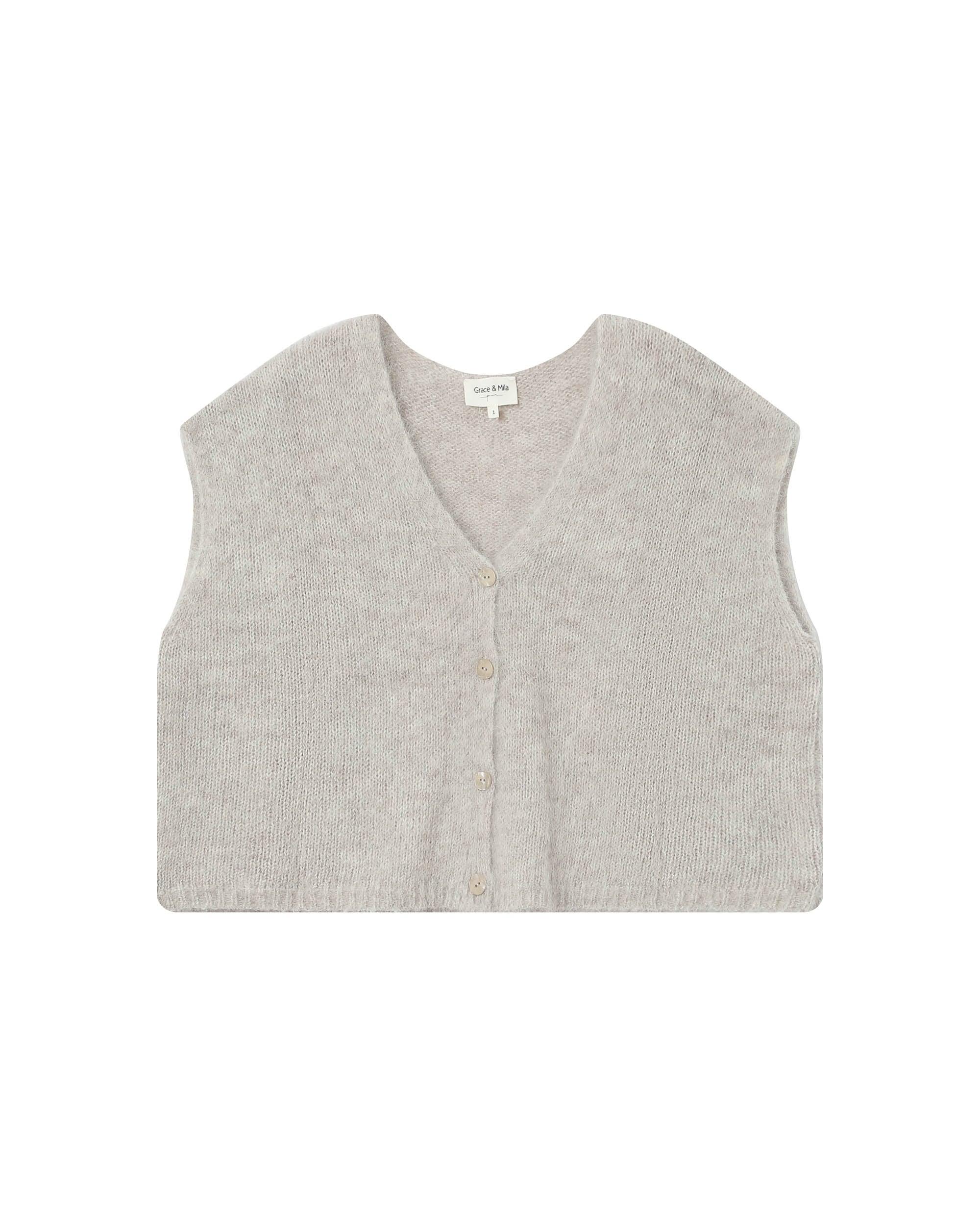 Cardigan Greige Savant - Image 6