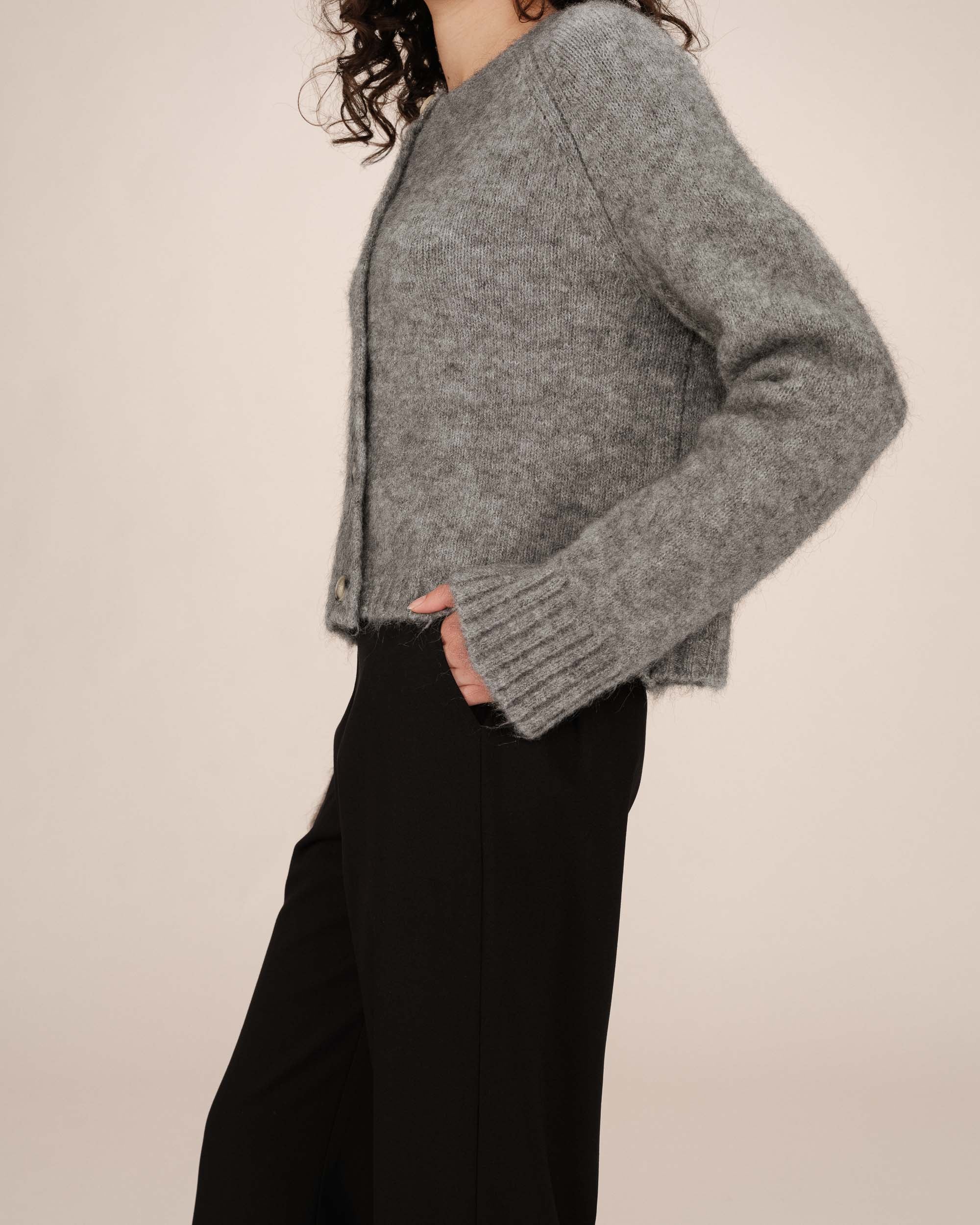 Cardigan Gris Salma - Image 2