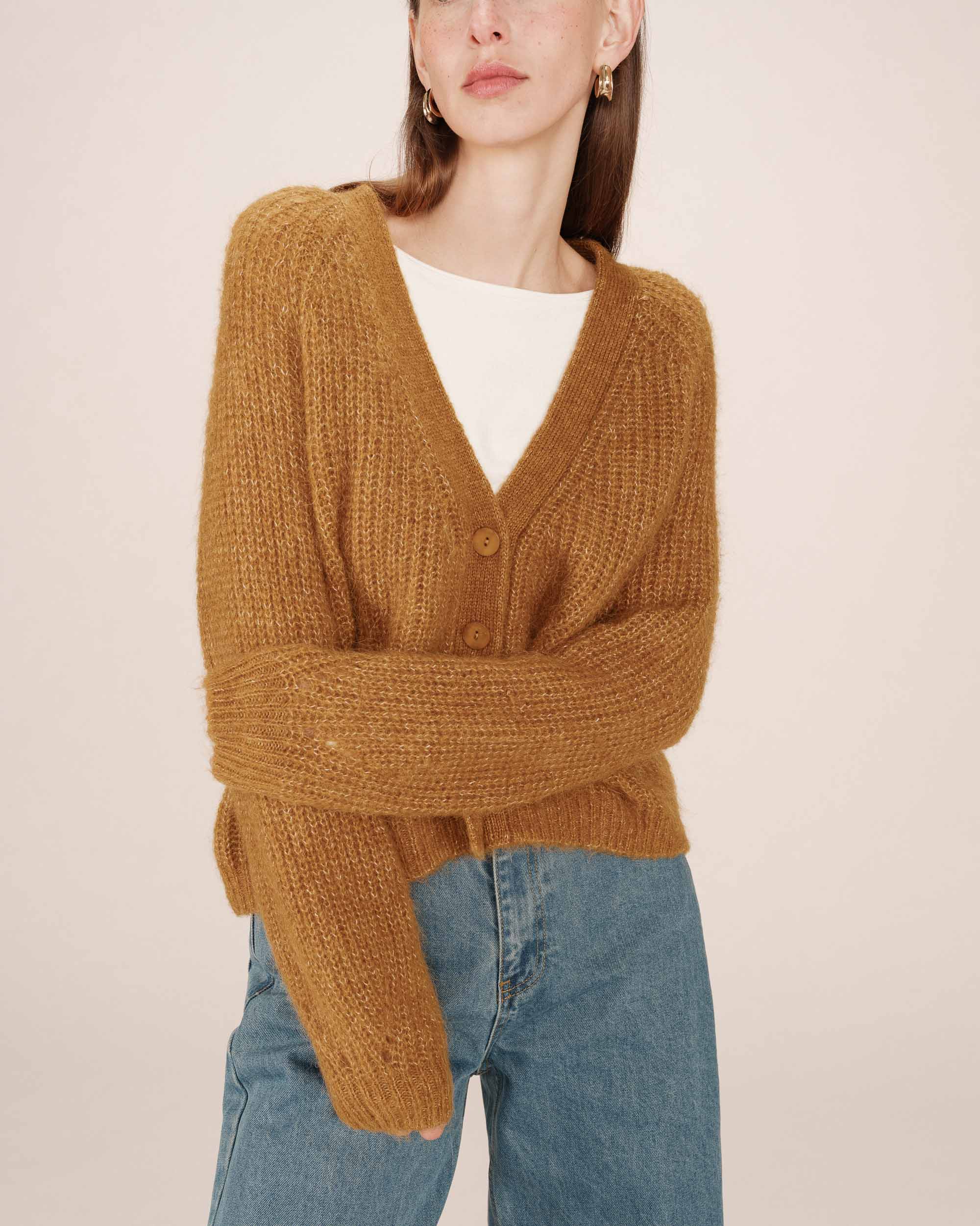 Cardigan Ocre Saluda - Image 4