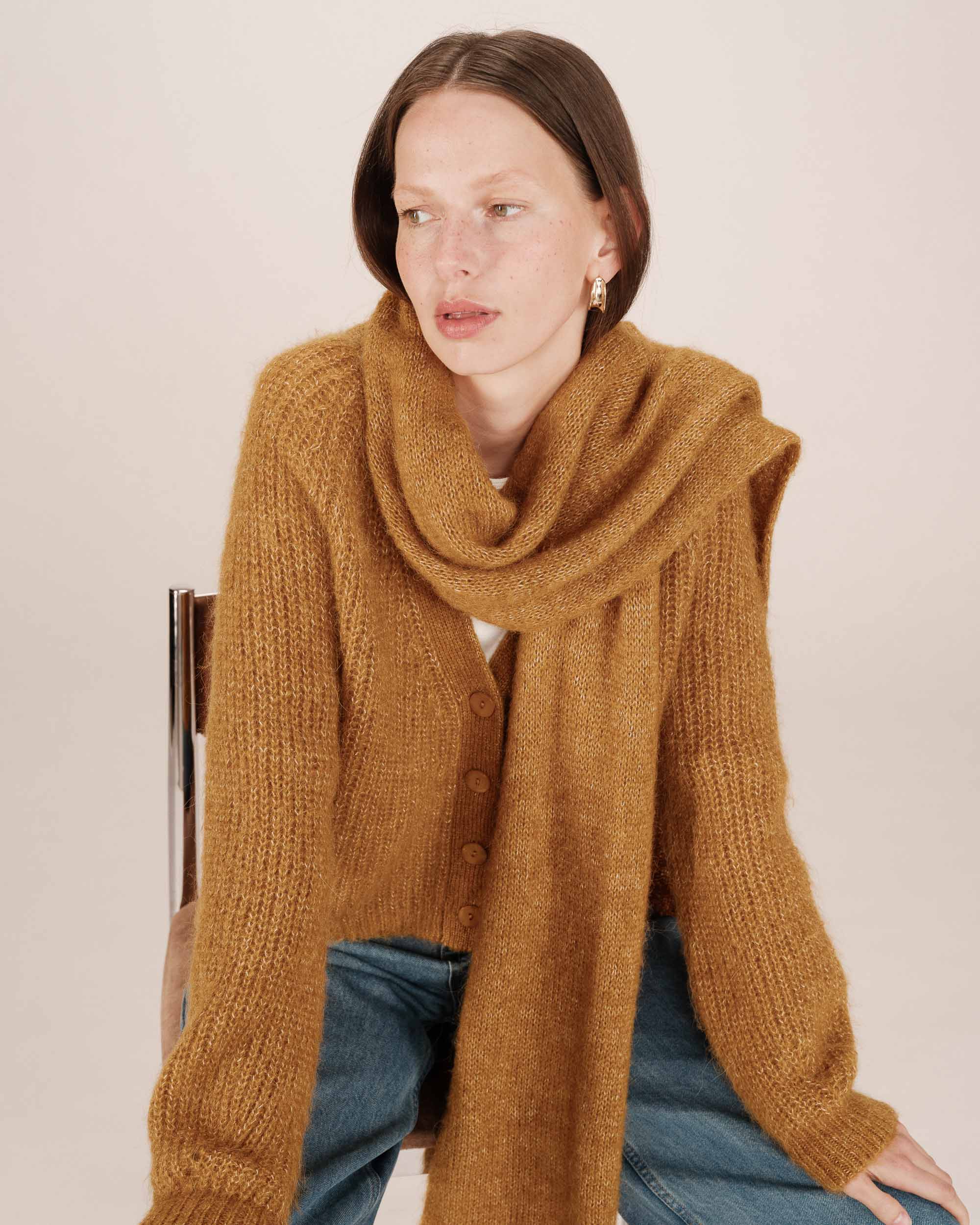 Cardigan Ocre Saluda - Image 5