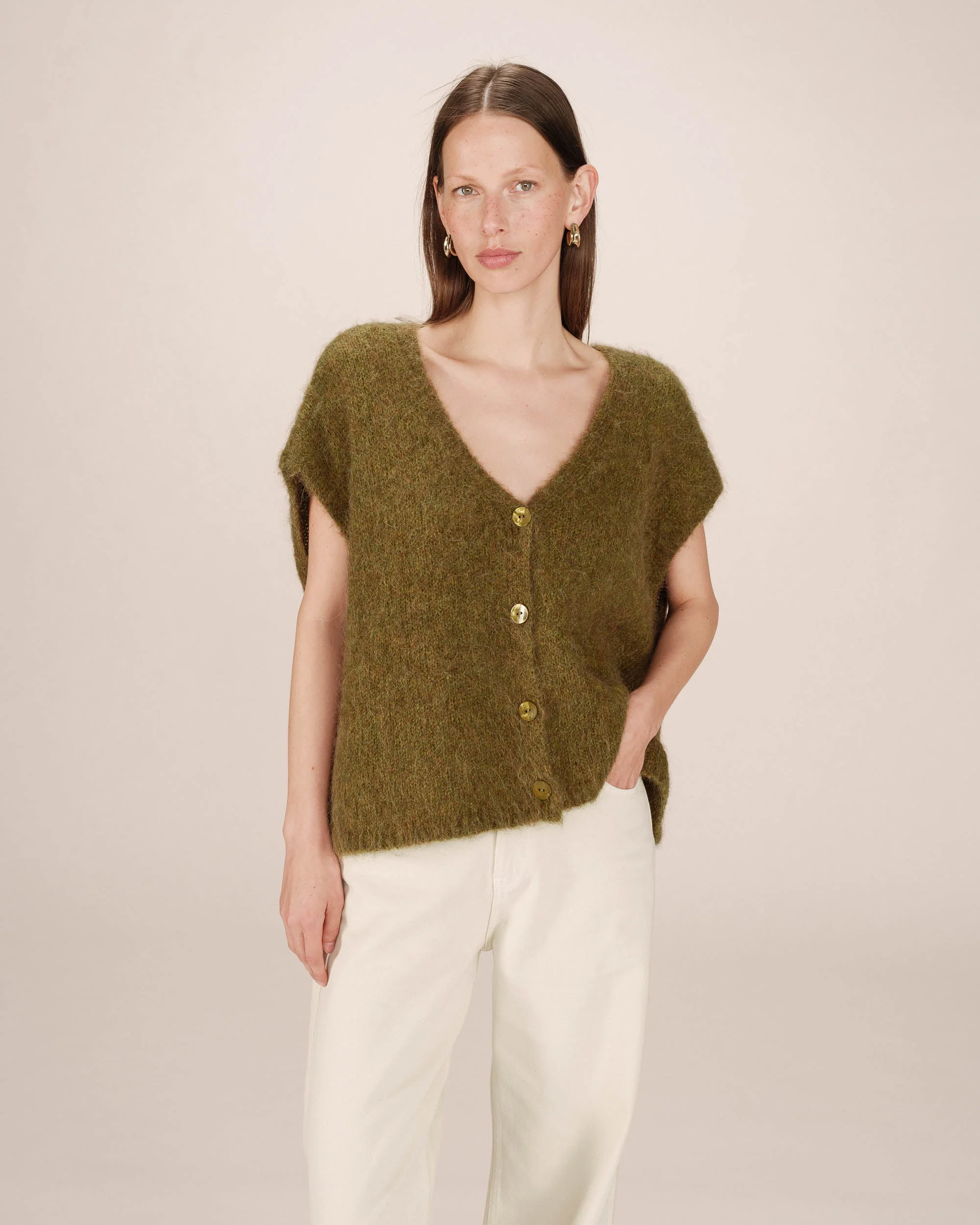 Cardigan Olive Savant - Image 3