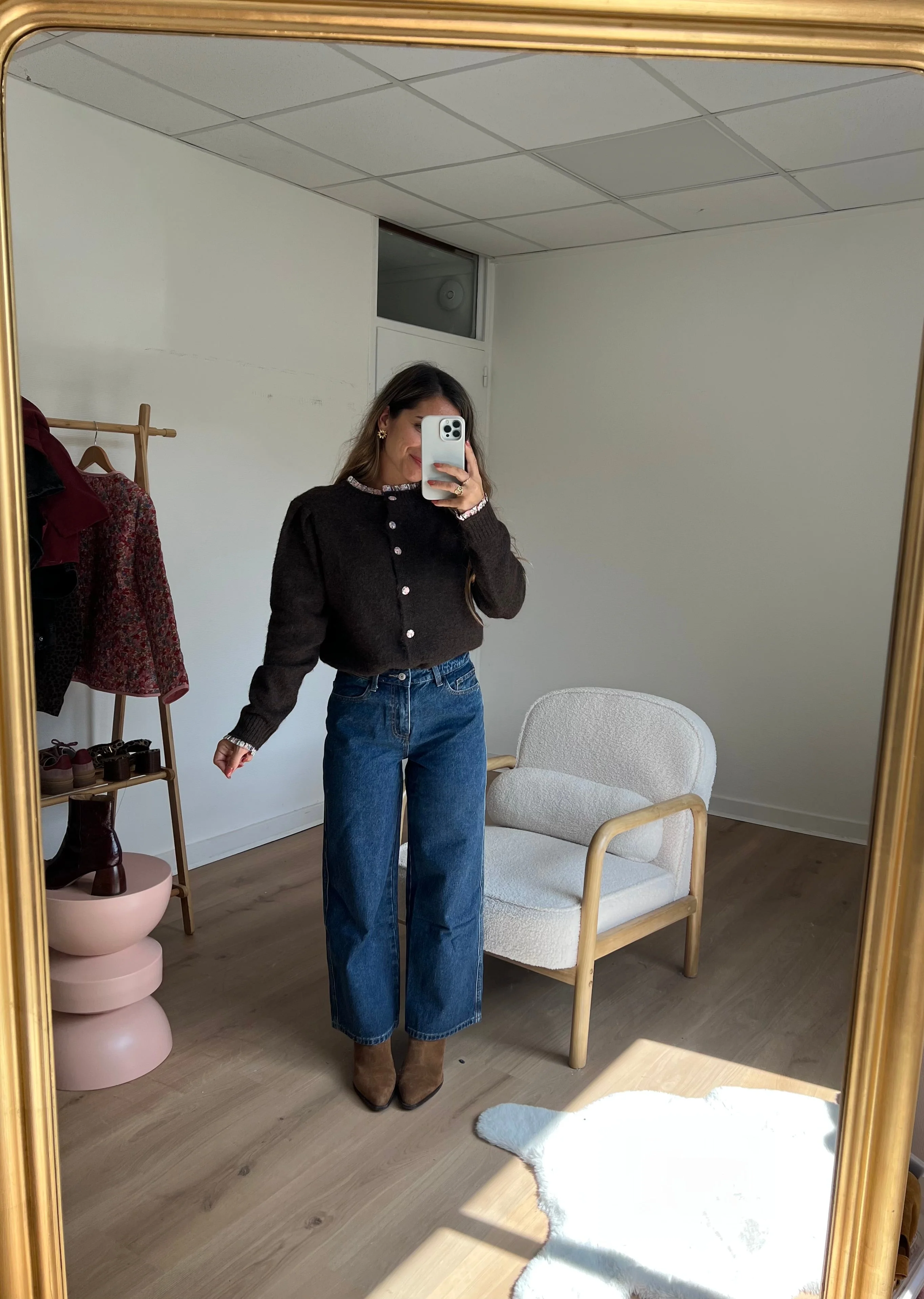 Cardigan Liberty Alma Chocolat - Image 6