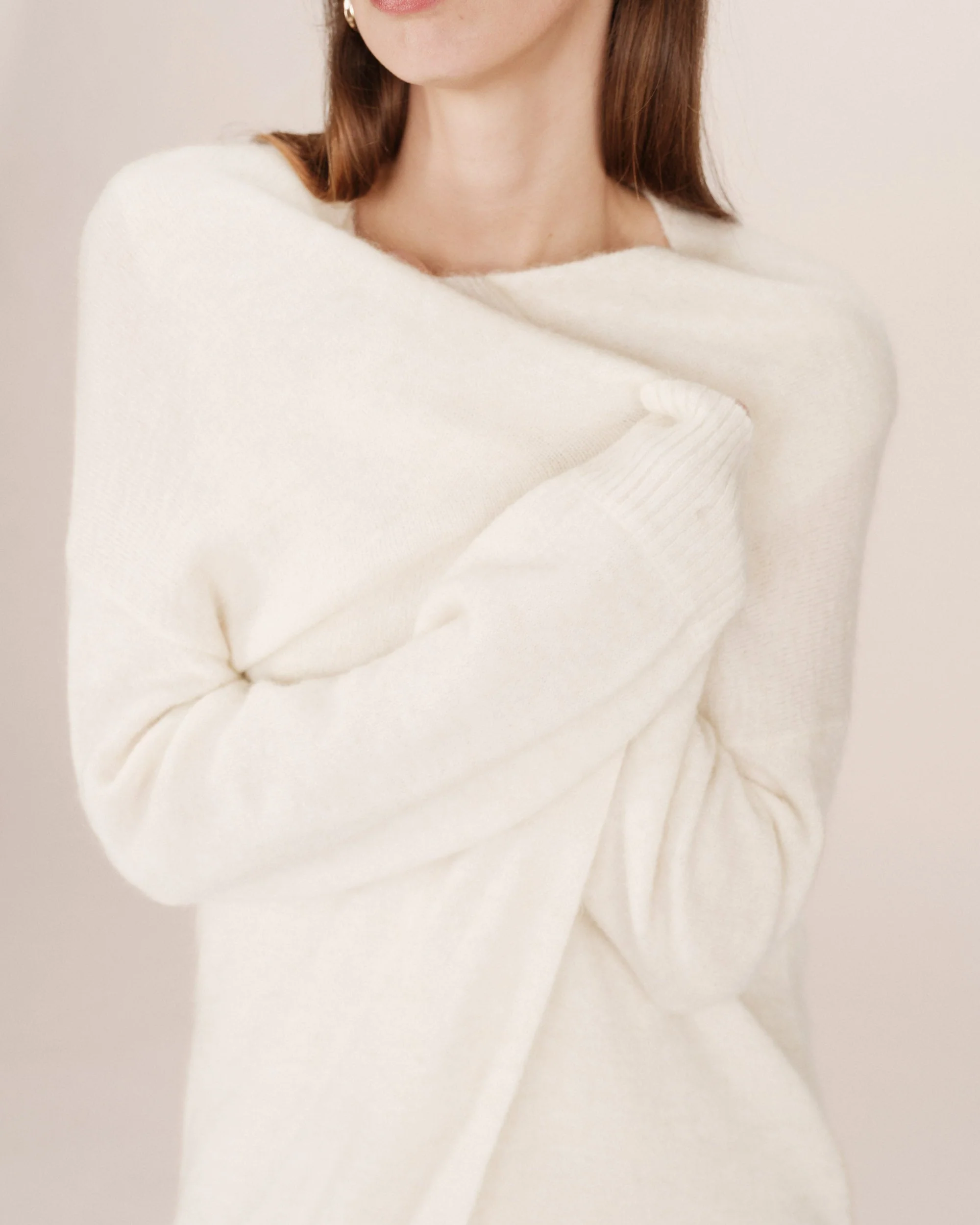 Cardigan Long Ivoire Santiago - Image 3