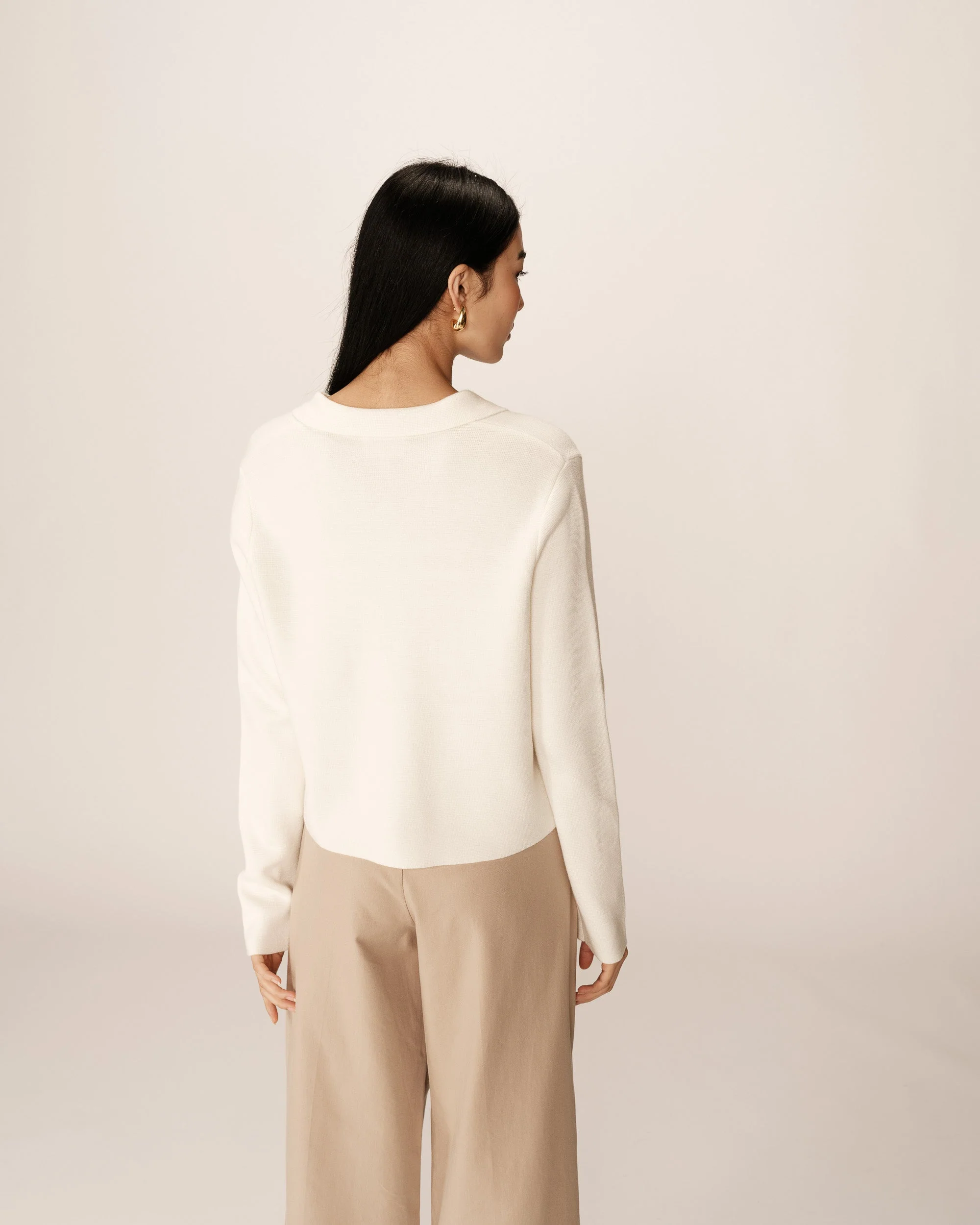 Cardigan Pam - Ecru - Image 5