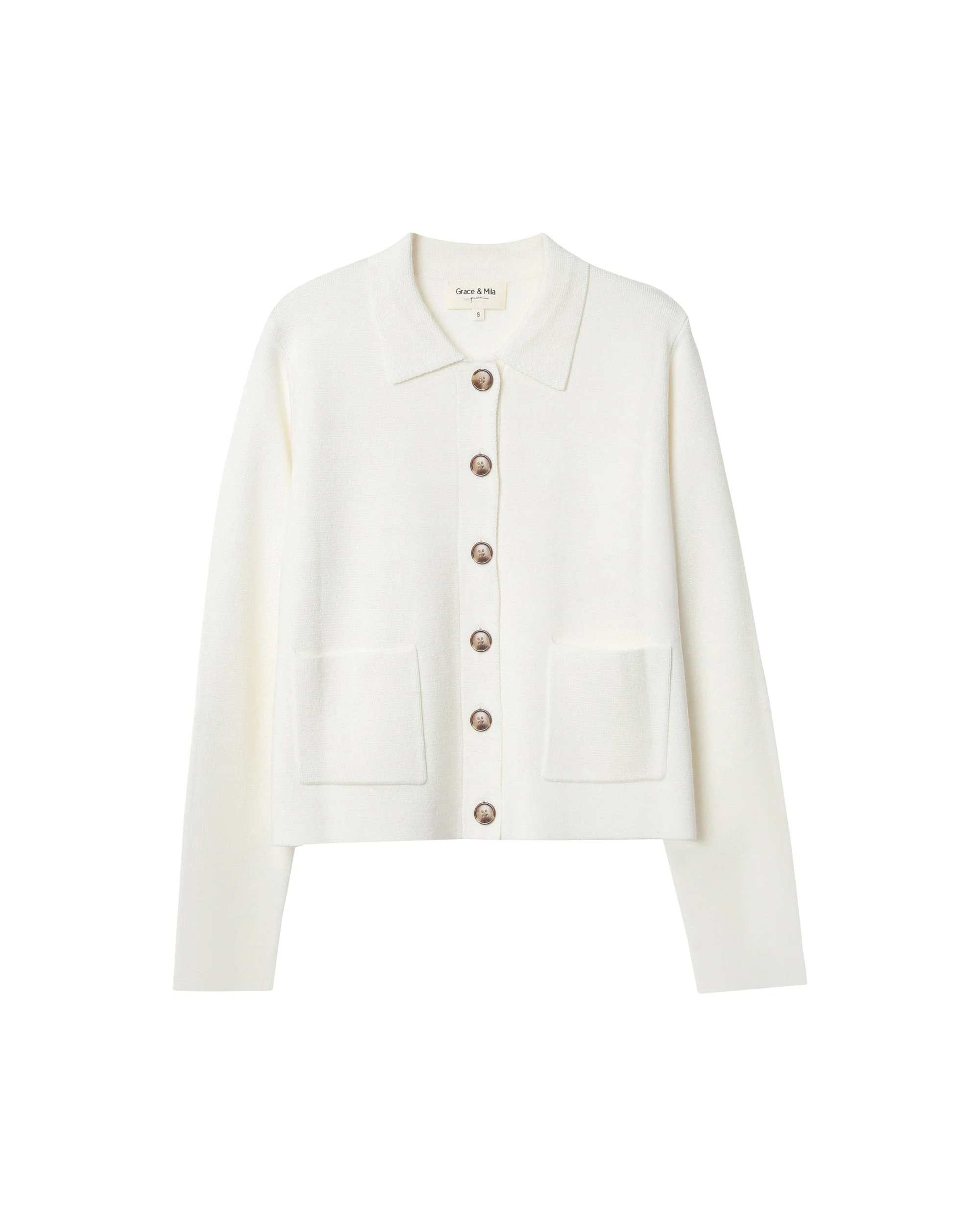Cardigan Pam - Ecru - Image 6