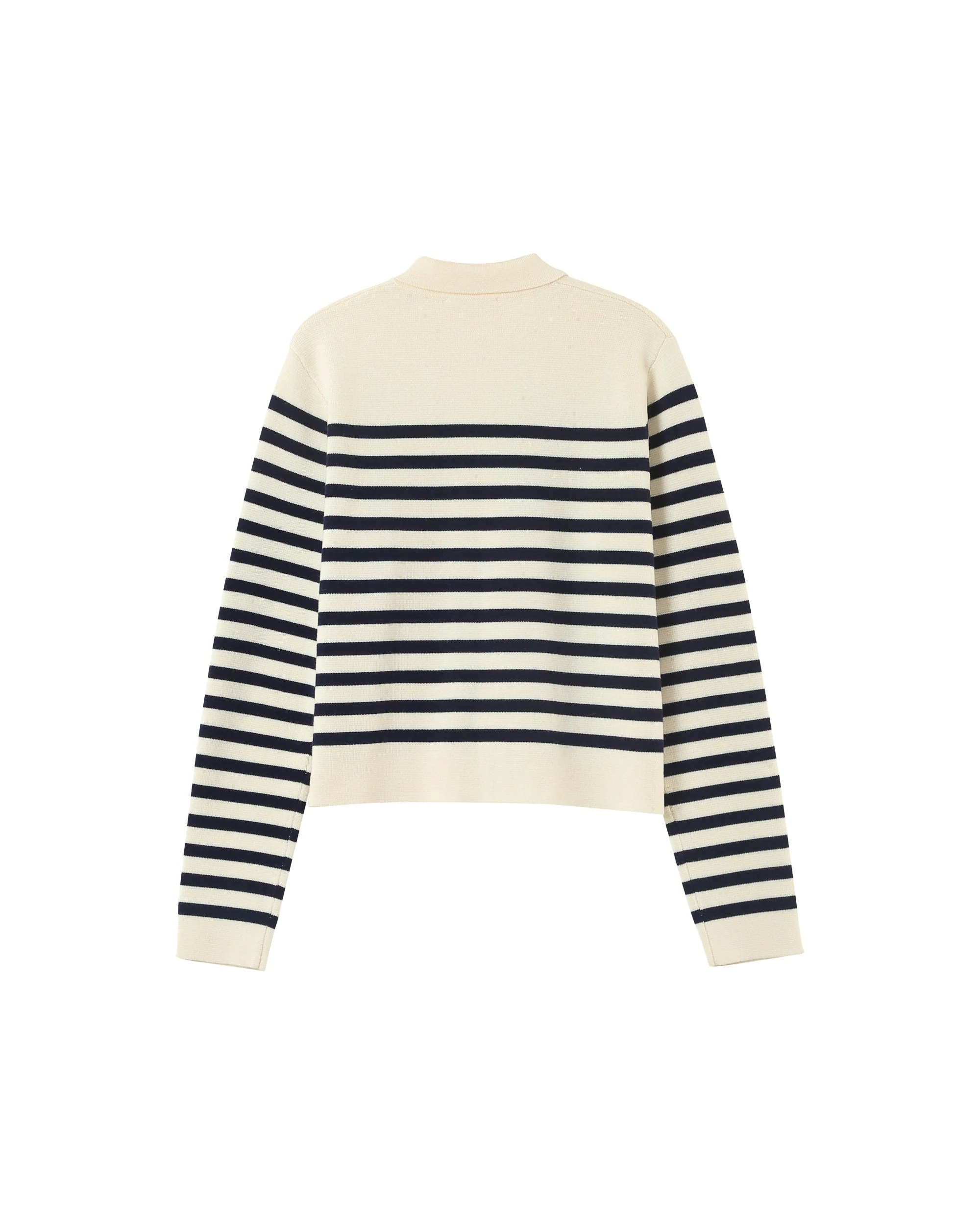 Cardigan Pam - Rayures Ecru - Image 7