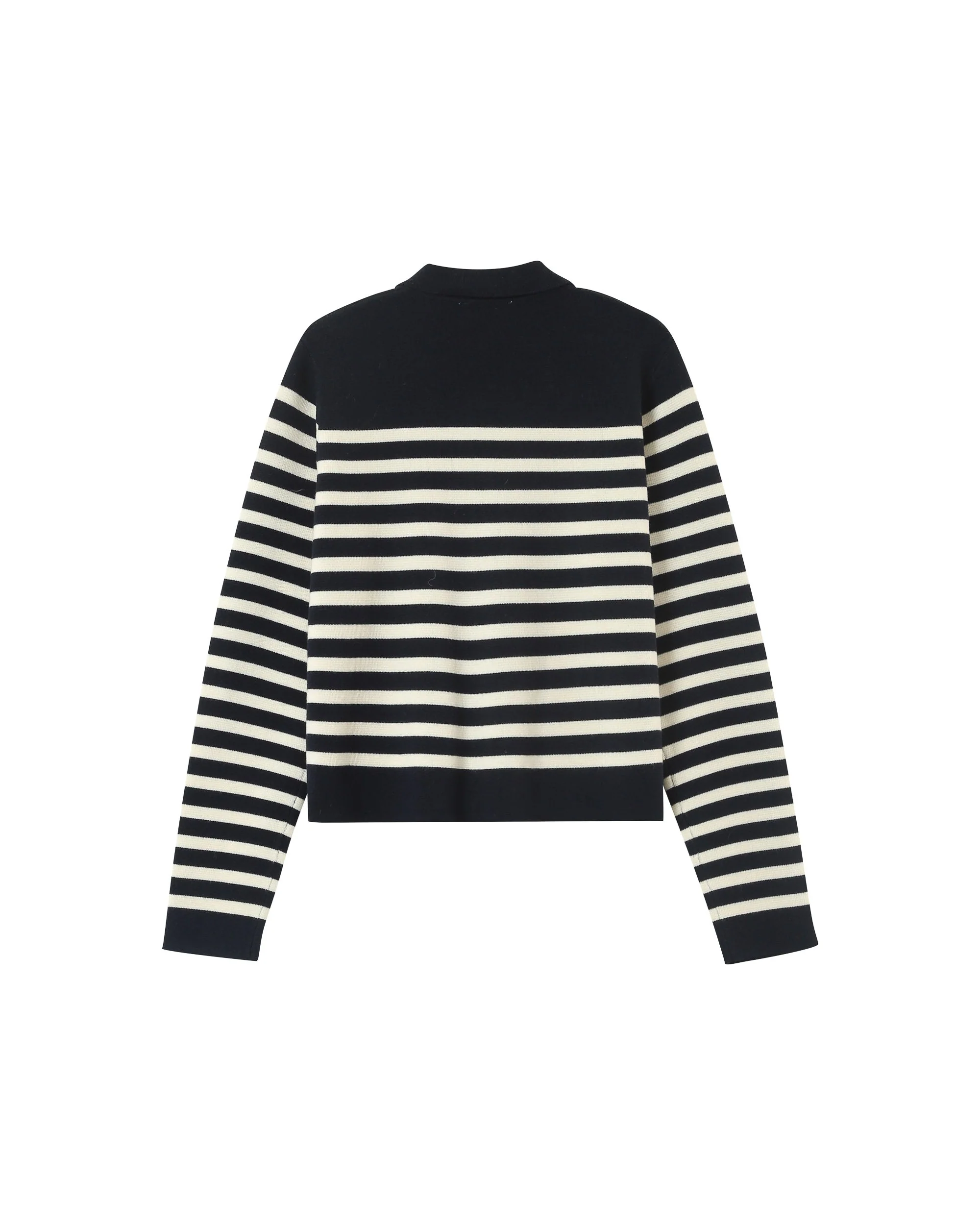 Cardigan Pam - Rayures Marine - Image 7
