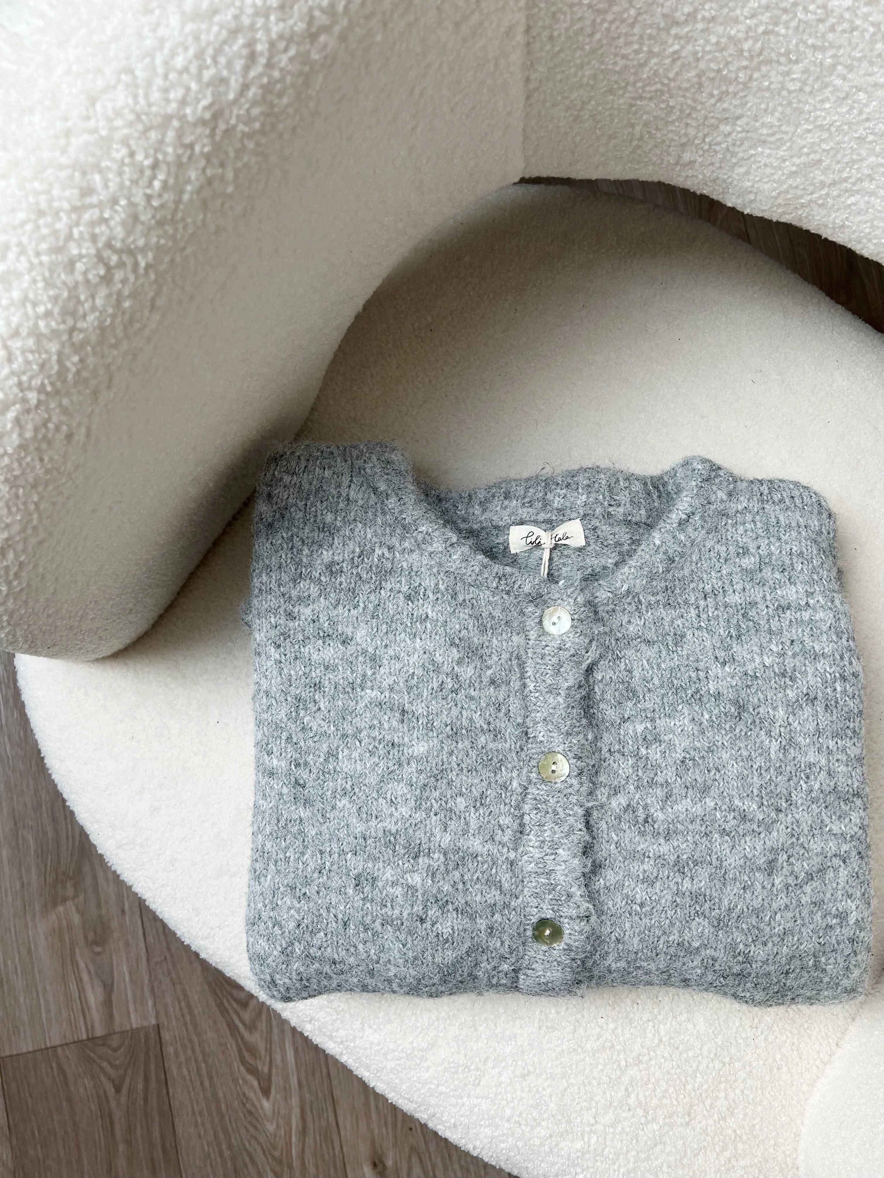 Cardigan Charlie Gris - Image 3