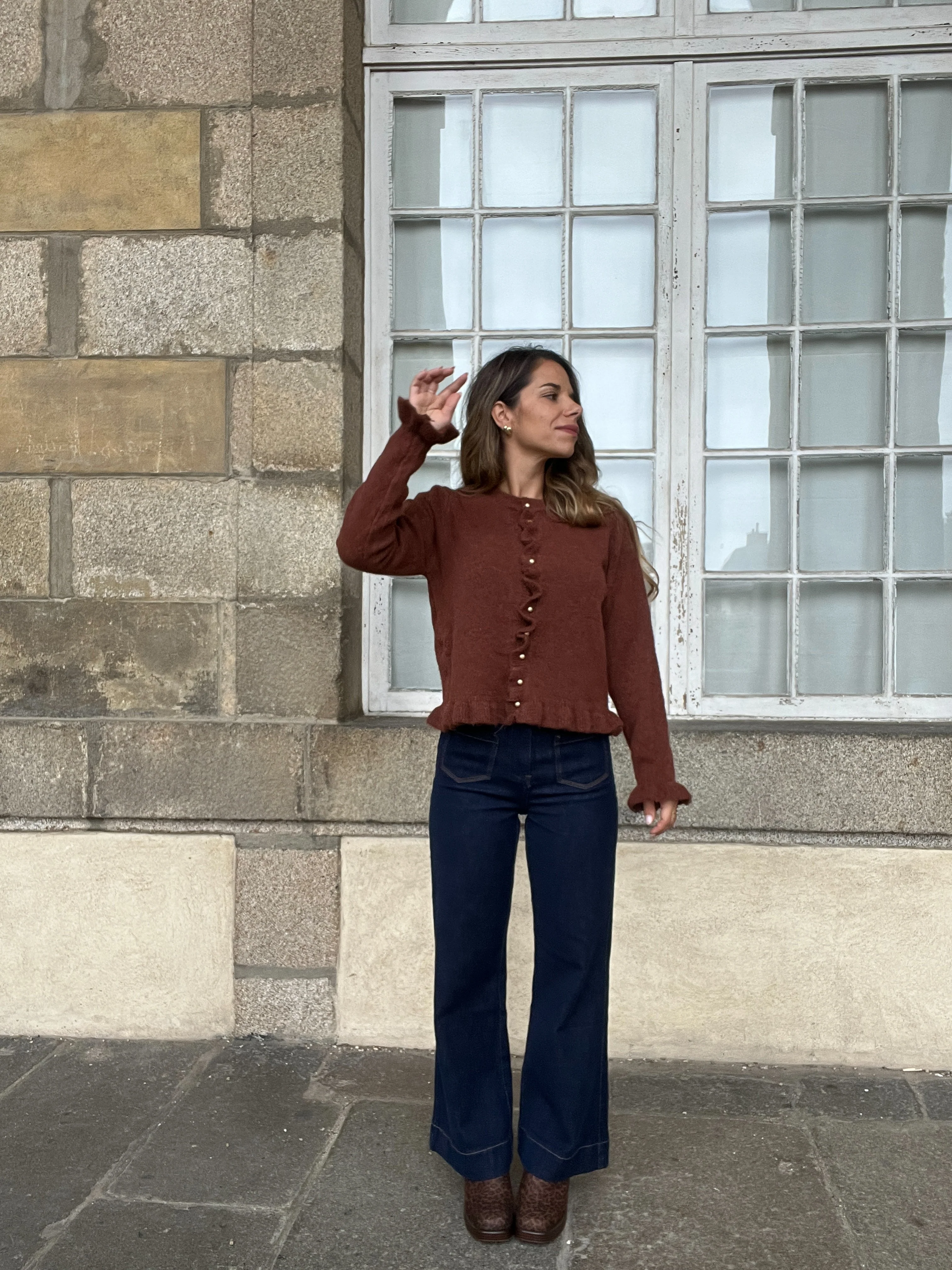 Cardigan Maxine Marron - Image 6