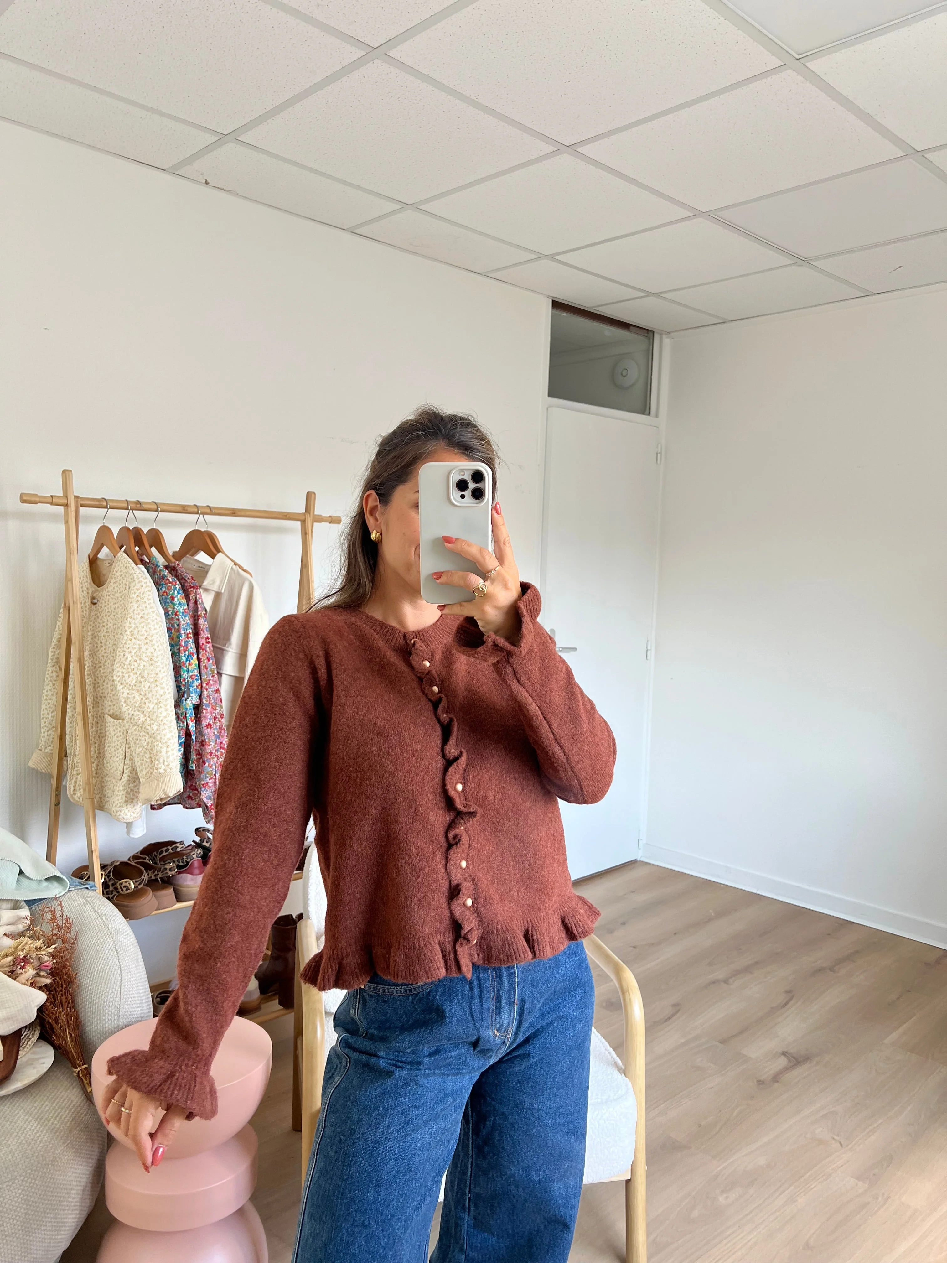 Cardigan Maxine Marron - Image 7