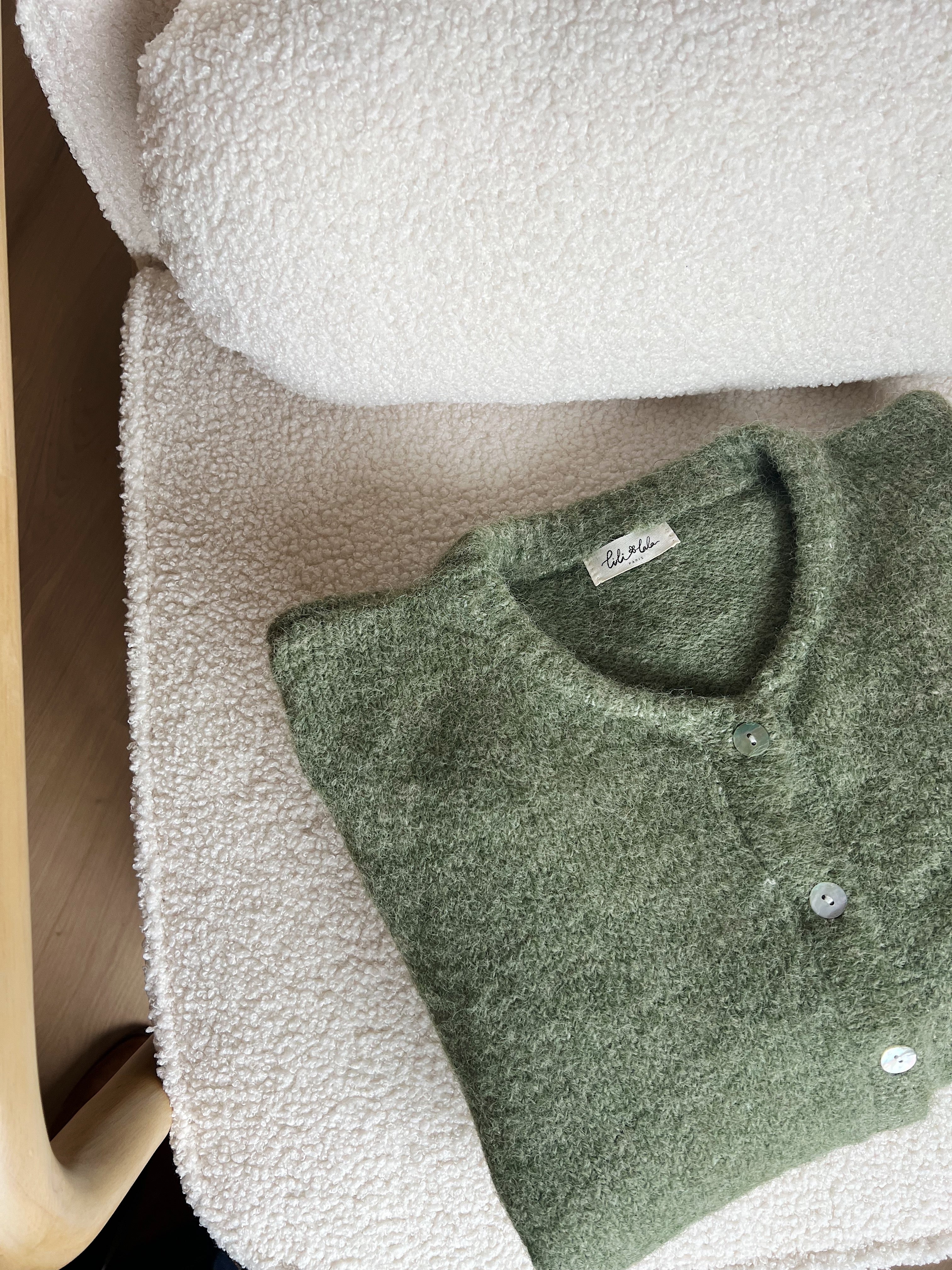 Cardigan Charlie Olive - Image 7