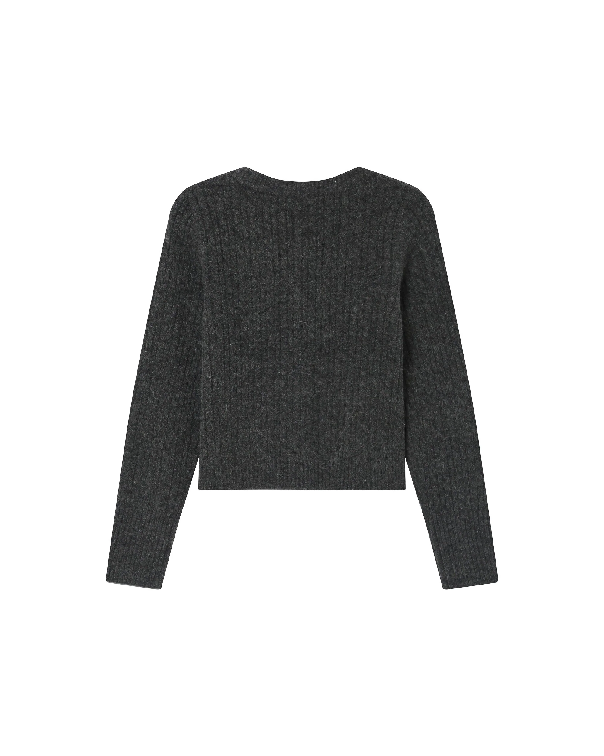 Cardigan Tricote Anthracite Samso - Image 6