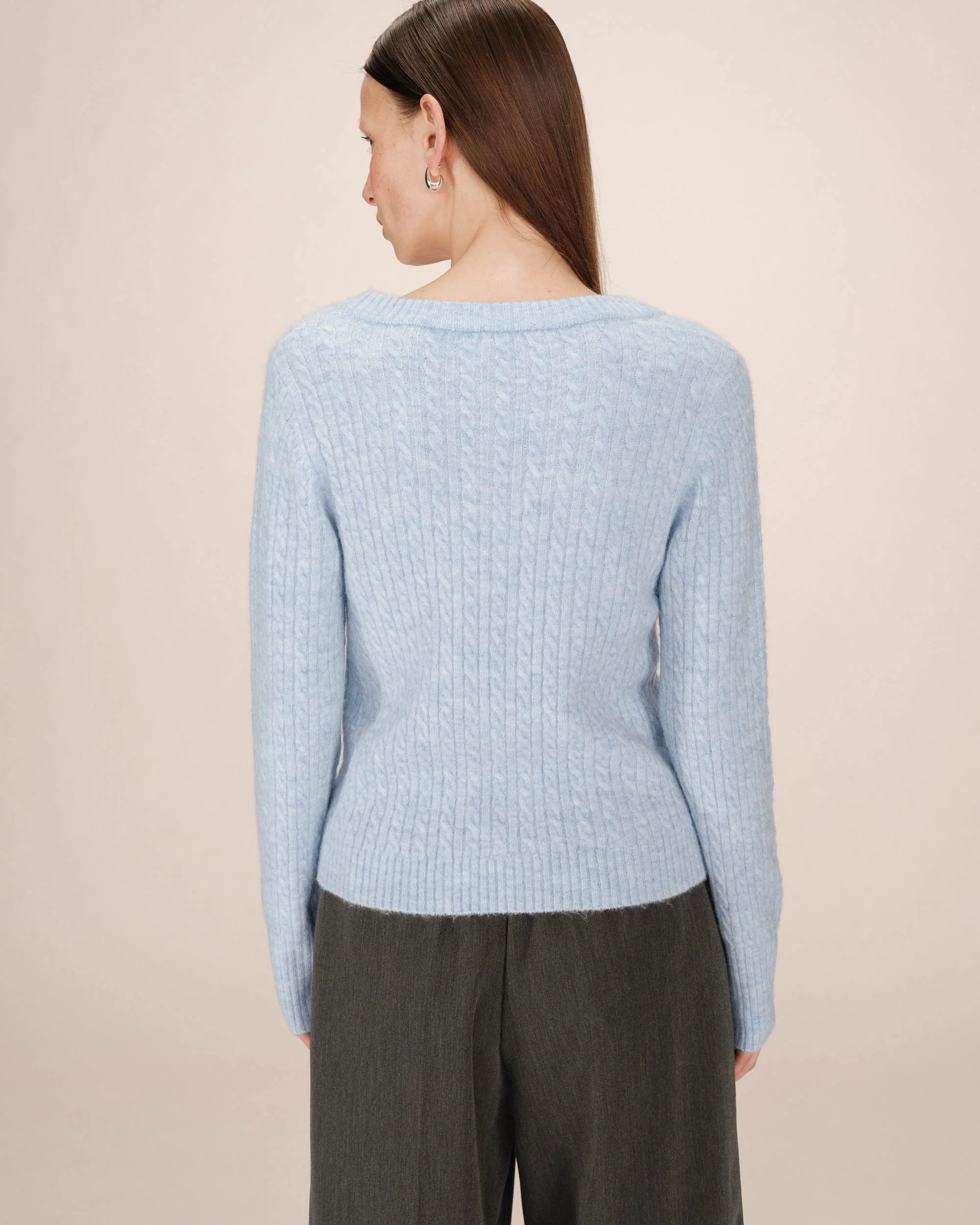 Cardigan Tricote Bleuet Samso - Image 4