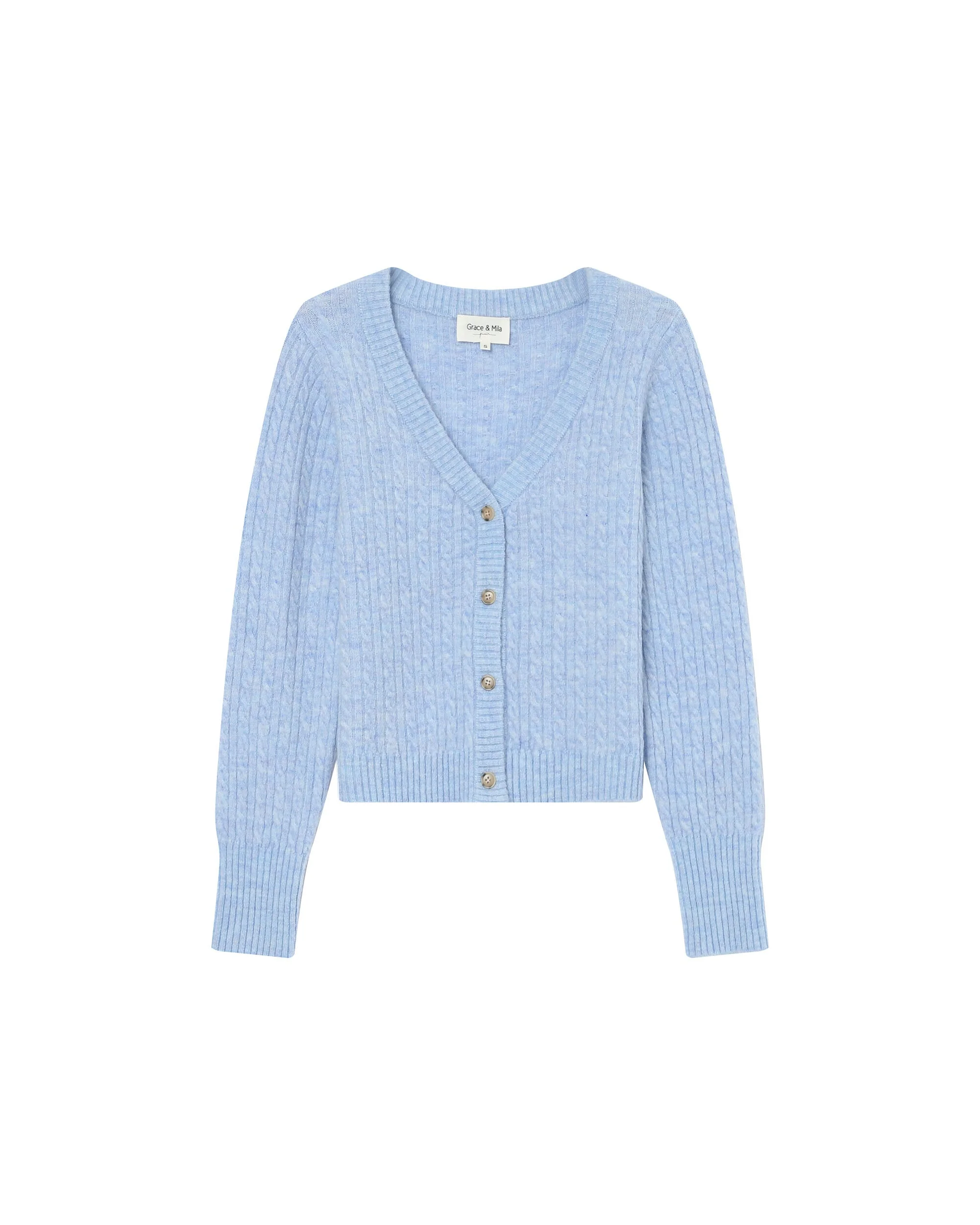 Cardigan Tricote Bleuet Samso - Image 5