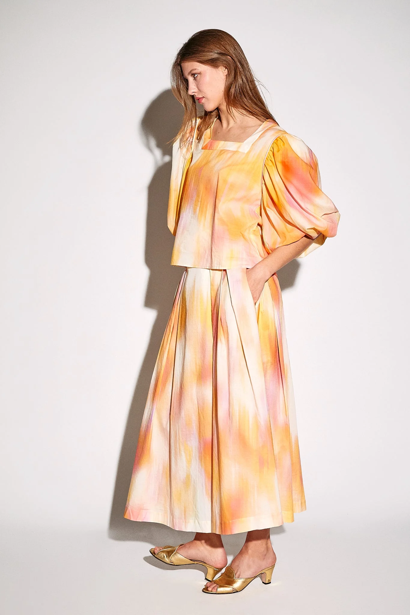 Jupe Carlota - Peach - Femme - Image 2