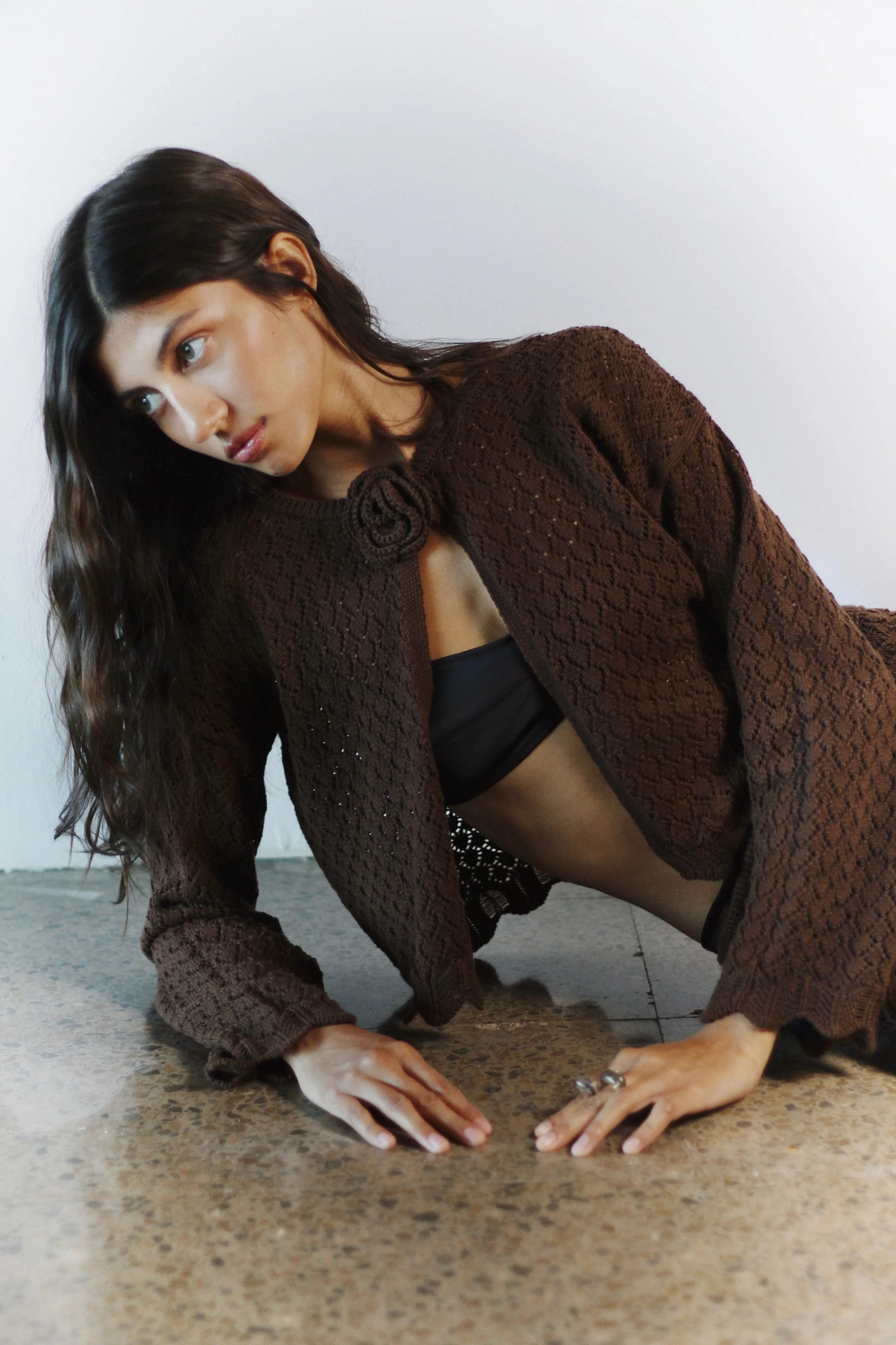 Cardigan Carolina - Brown - Image 5