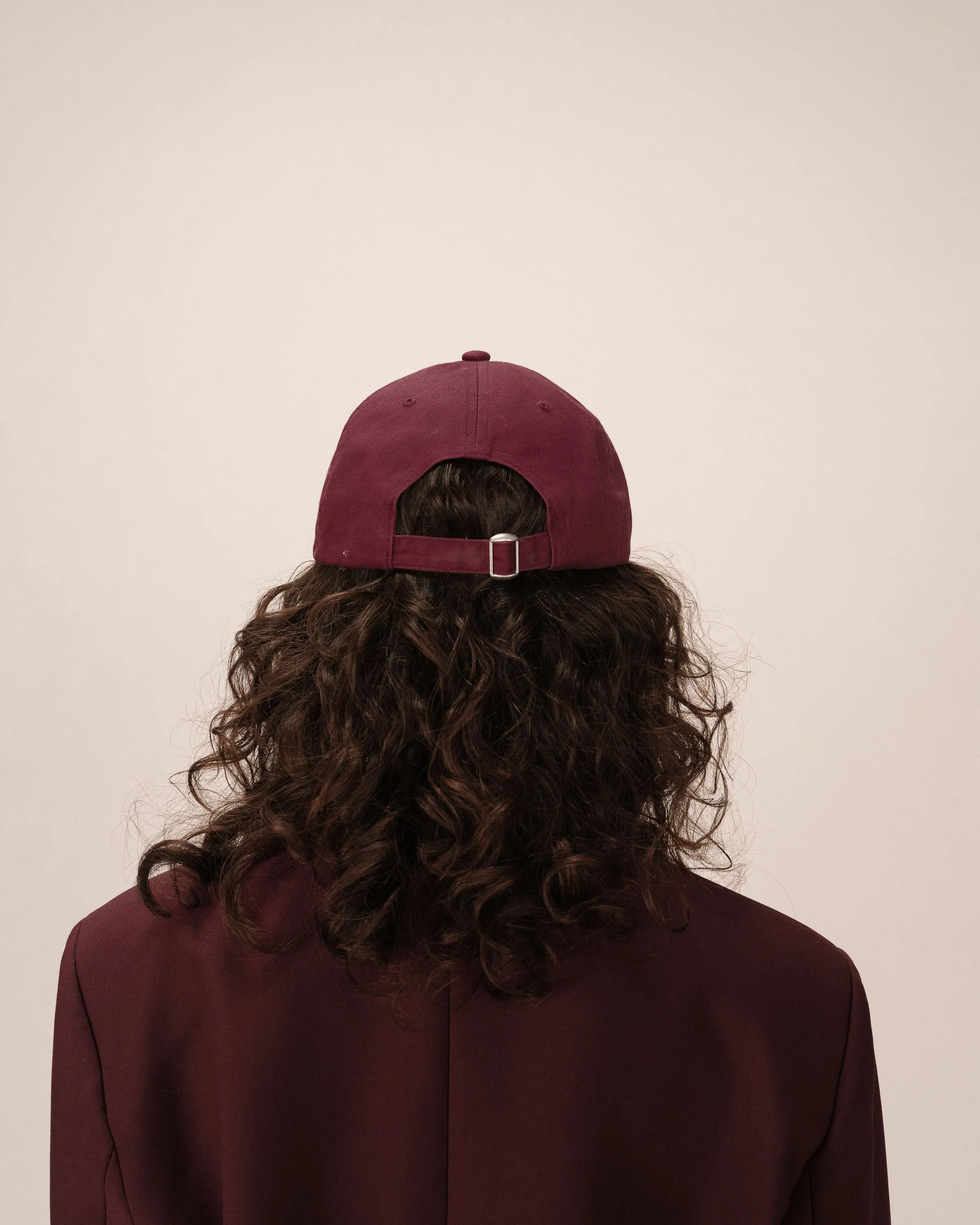 Casquette Avec Logo Bordeaux Slimane - Image 3