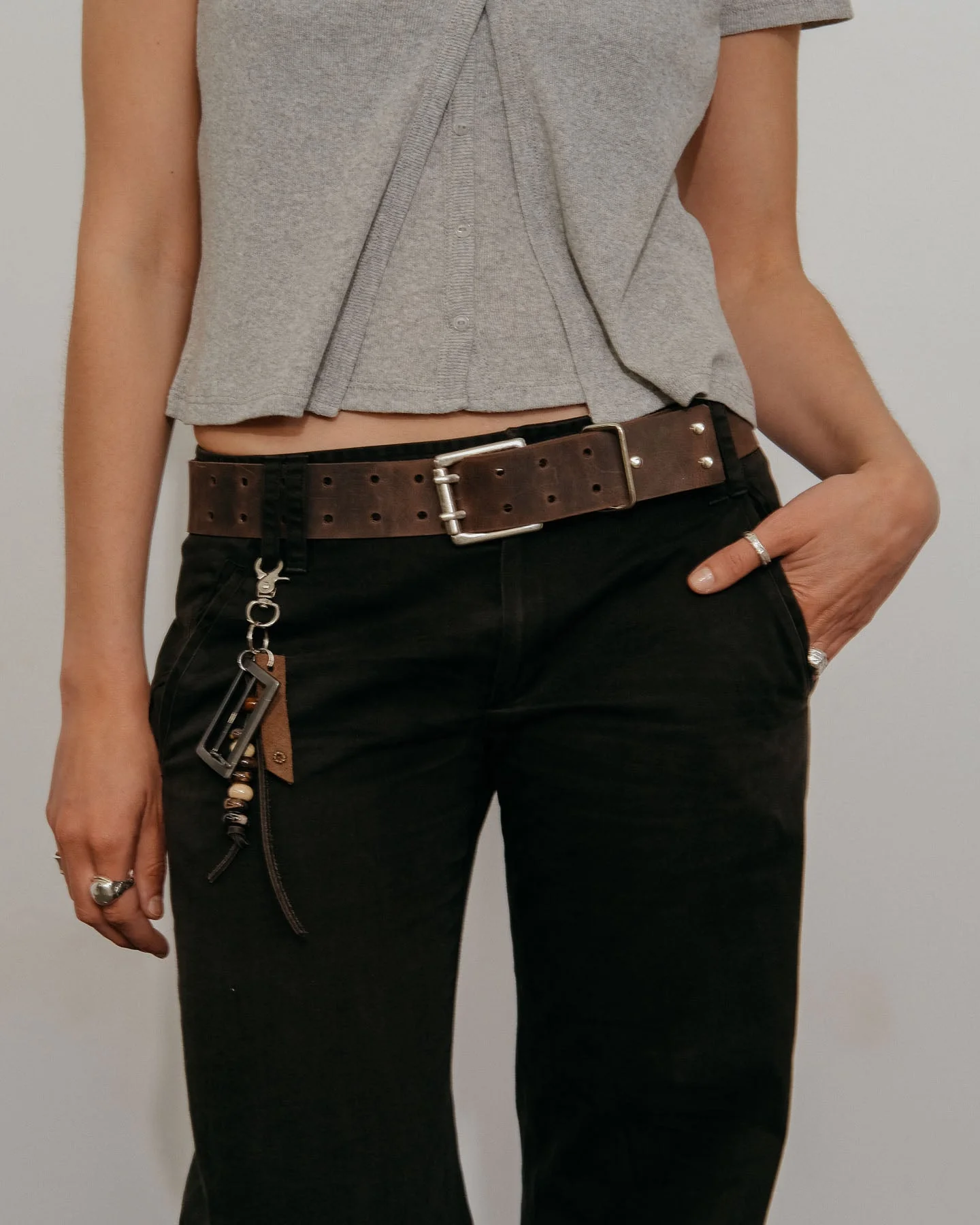 Ceinture Catalina - Marron Foncé - Image 5